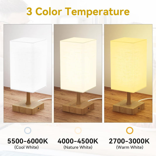 Light Therapy Lamp,10000 Lux Sun Lamp with 3 Color Temperatures, Adjustable Brightness, Timer & Memory Function, Happy Sunlight Lamp, Full Spectrum Light-Brown