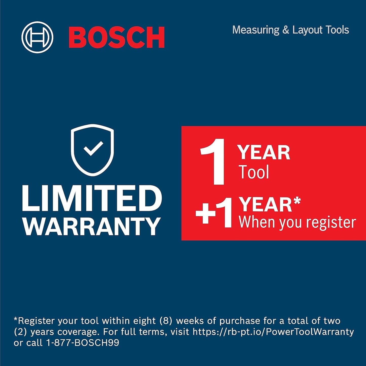 BOSCH GLM400CL 400 Ft Blaze Outdoor Connected Laser Measure, Includes 1.0 Ah 3.7V Lithium-Ion Battery & Charger, Micro USB Cable, Hand Strap, & Pouch