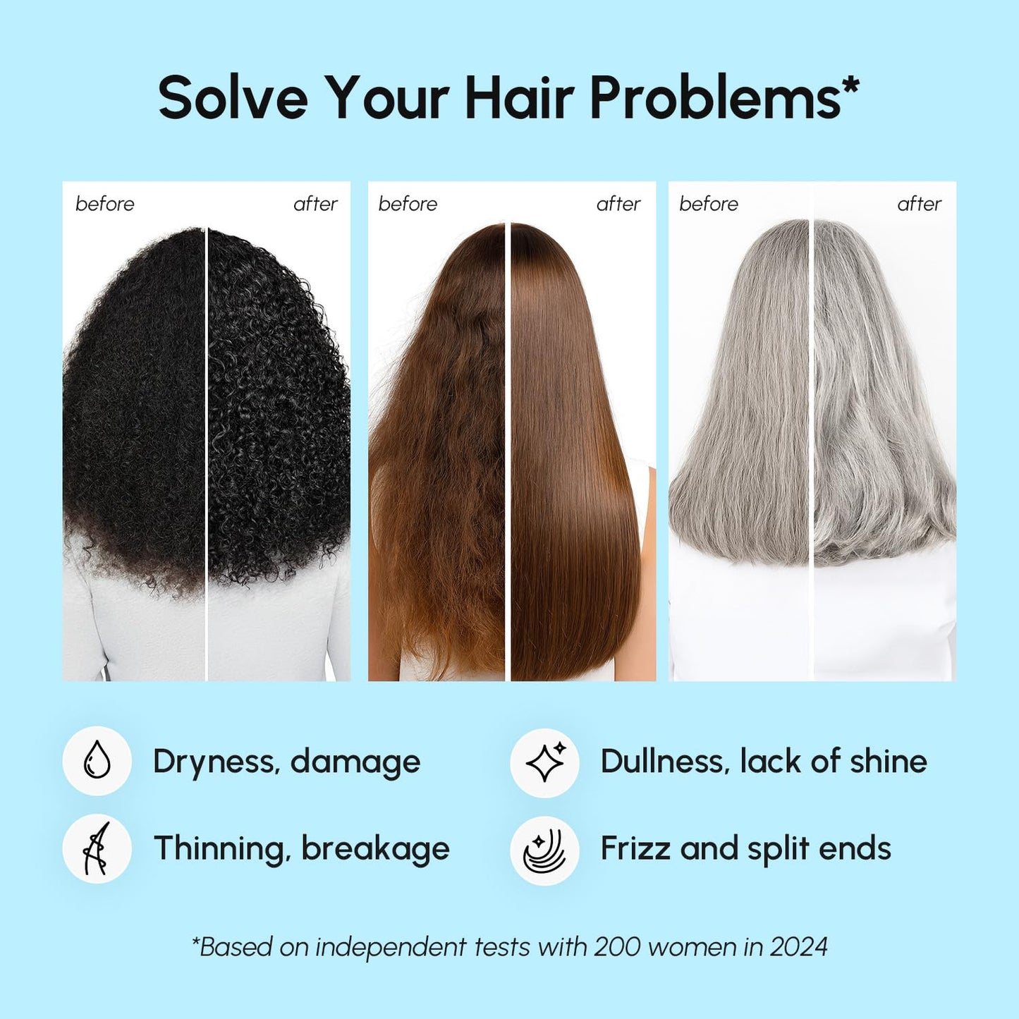 MAREE Deep Conditioning Hair Mask for Damaged Hair Treatment – Keratin Hair Care for Hydrating Growth Repair Moisturizing – Dry Curly Color Refreshing – Tratamiento Mascarilla Para el Cabello Seco