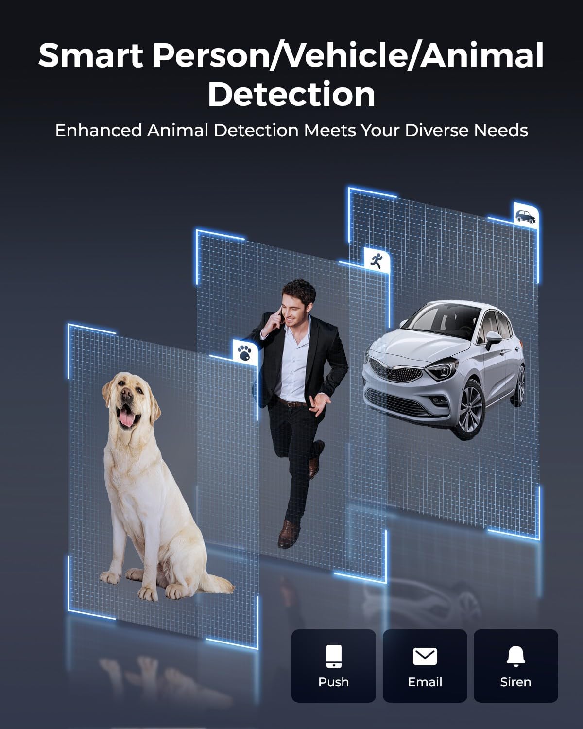 REOLINK 4K UHD PoE PTZ Camera for Outdoor Security, 360° Pan & 90° Tilt for Auto Tracking, 5X Optical Zoom and 3D Zoom, AI Detection, Color Night Vision, 24/7 Recording, 2 Way Talk, RLC-823S1
