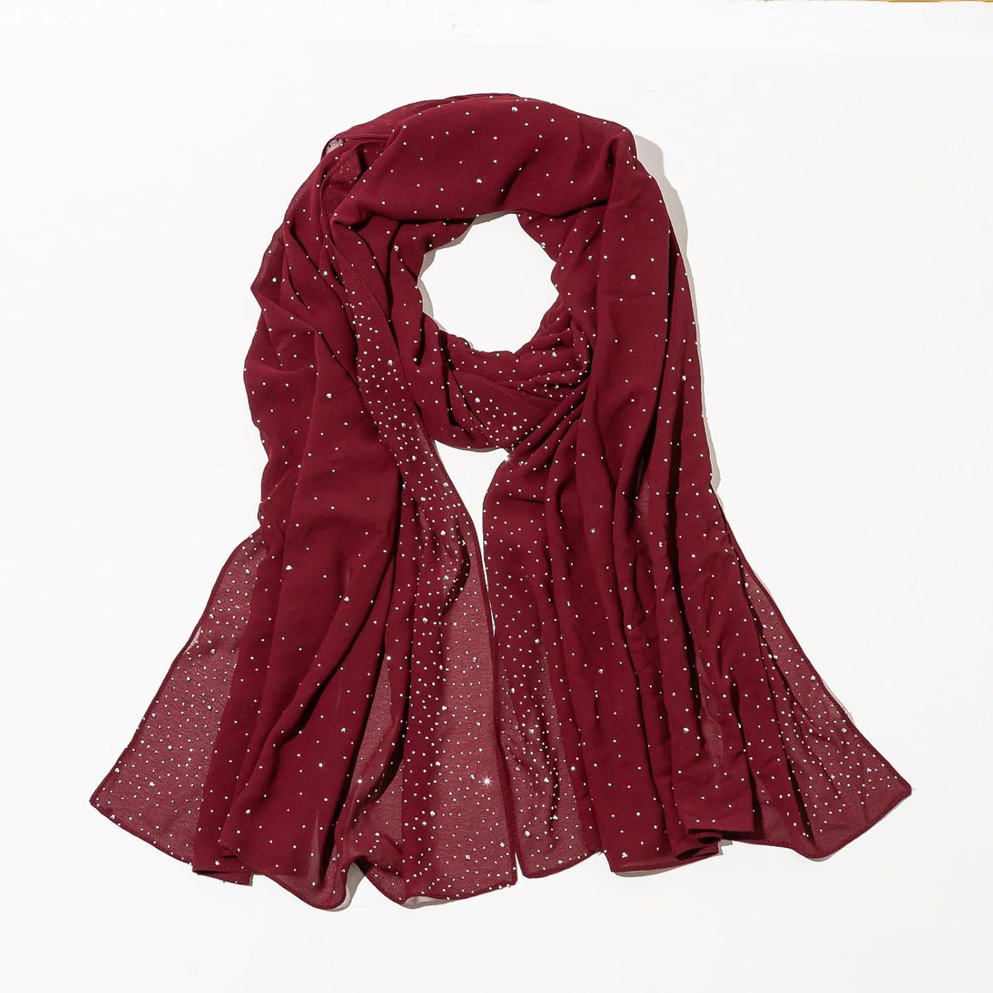 Shawls and Wraps for Evening Dresses Sheer Chiffon Women Elegant Soft Silky Sparkly Wedding Bridal Scarf
