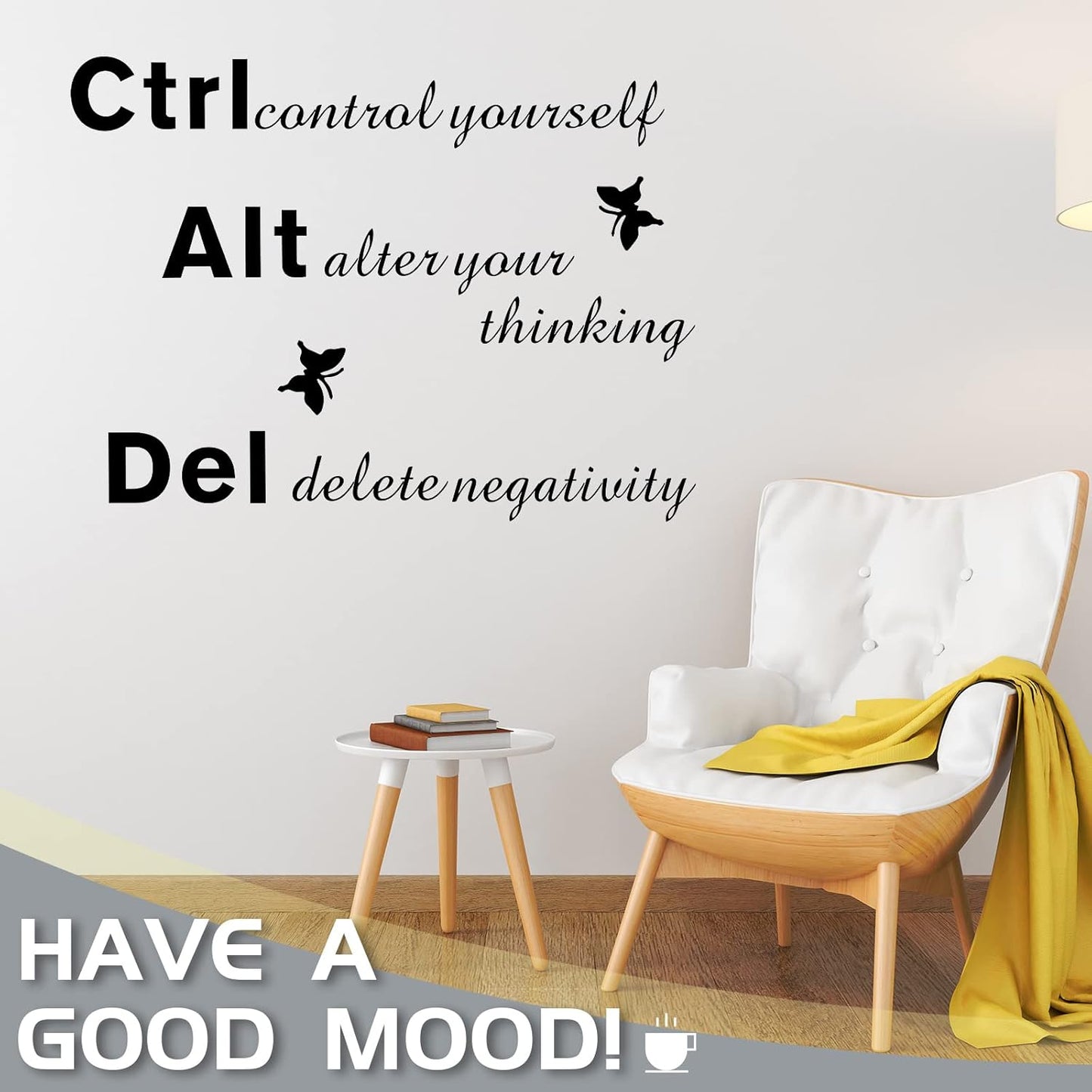 Chinco Inspirational Wall Sticker Quotes Motivational Wall Decals Vinyl Quotes Stickers Peel and Stick Positive Sayings Affirmation Art for Home Office Living Room Bedroom Decor