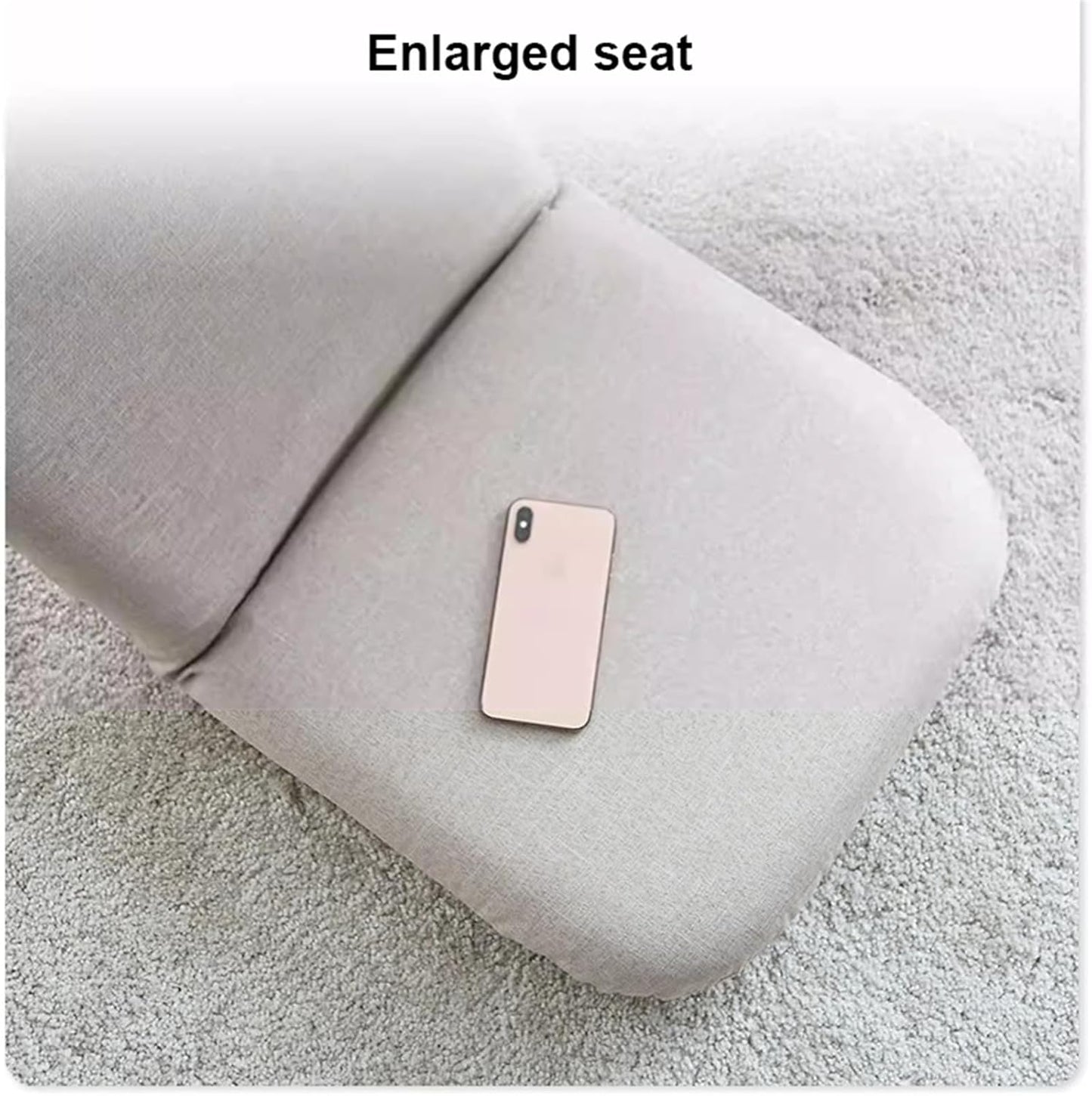 Floor Chair with Back Support 5 Adjustable Position Portable Floor Chair Folding Meditation Chair Ergonomic Lounger Sofa for Gaming Resting Reading,Coffee