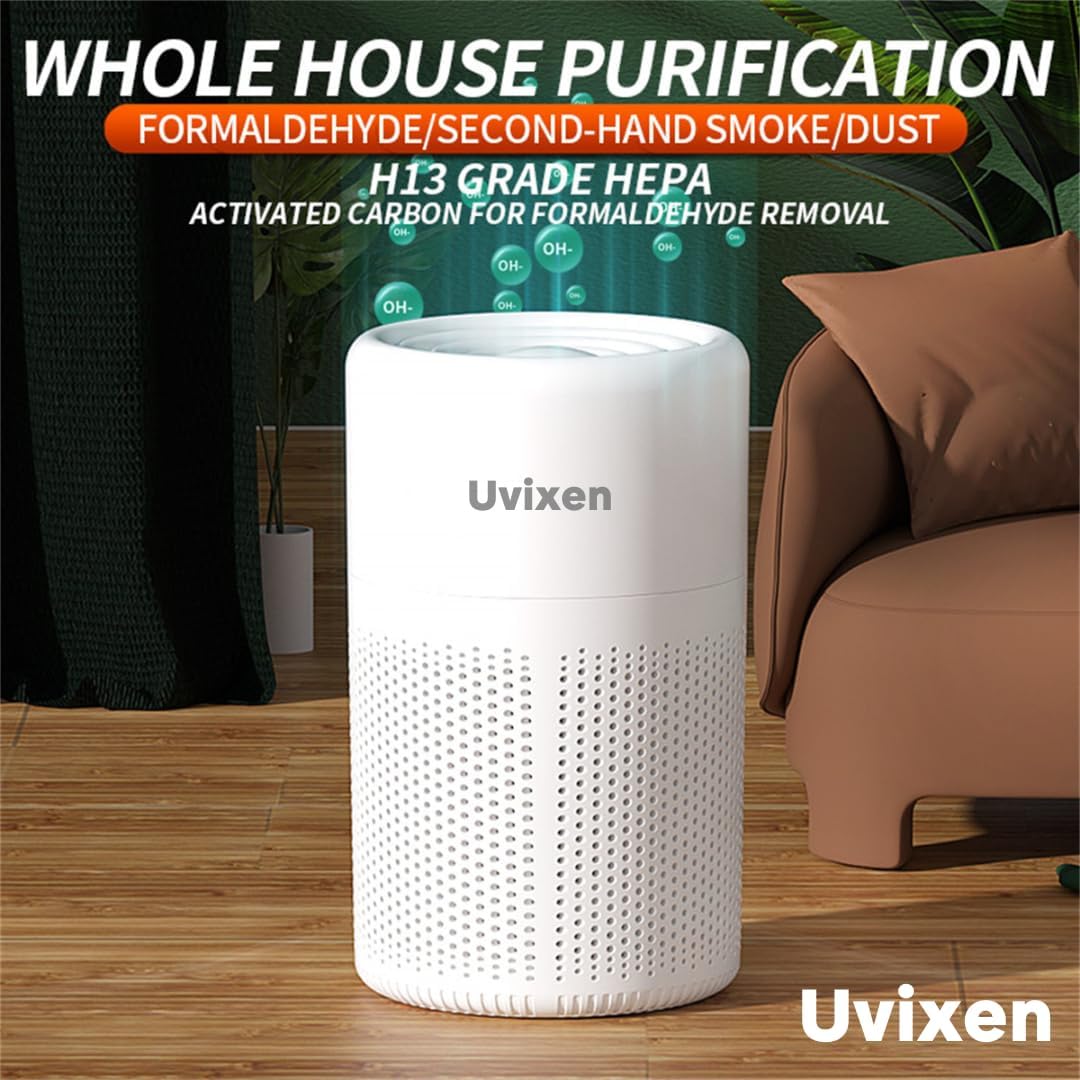 Air Purifiers for Home - Mini Air Purifier with HEPA Air Filter- USB Operated Air Purifier for Bedroom, Car and Living Room- Gift-Ready