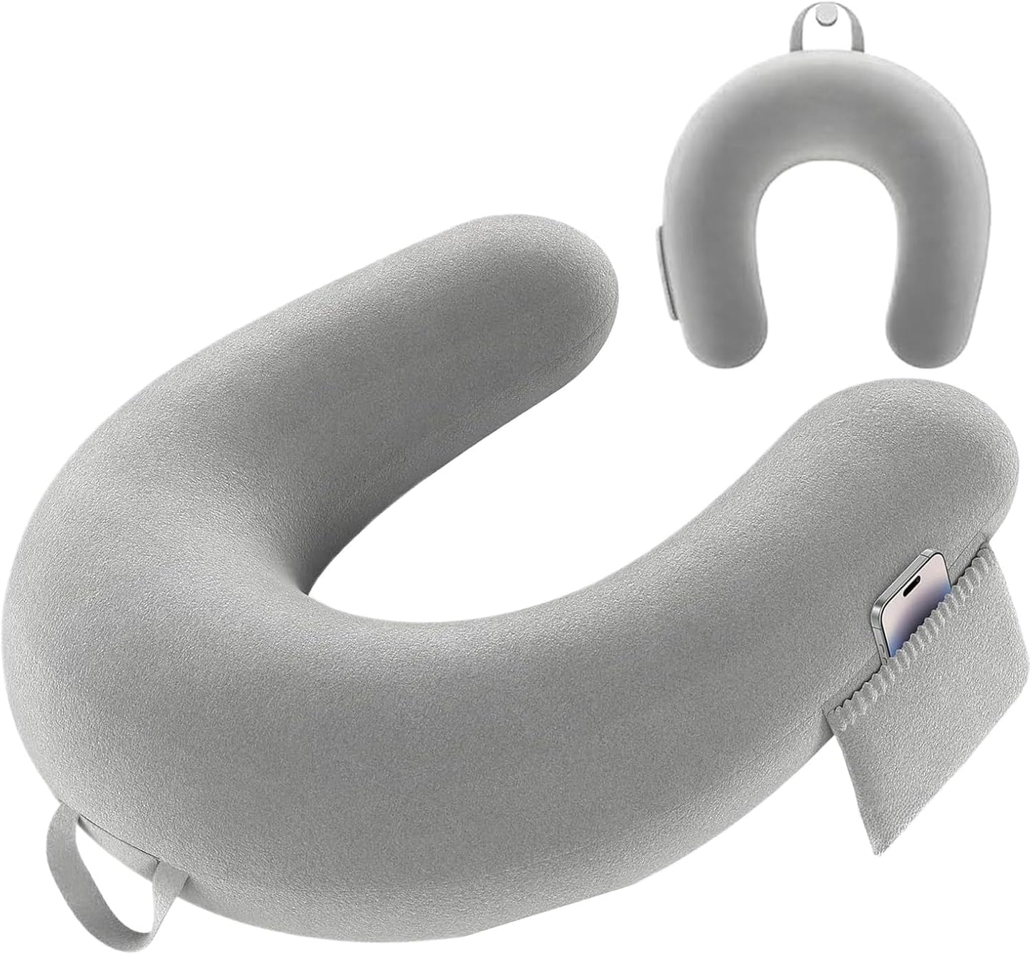 Reading Lap Pillow - U Shape Cushion,Bed Chair Pillow,for Adults Elbow Rest Reduces Fatigue Desk Couch Floor Sofa Sitting Working Crocheting Writing