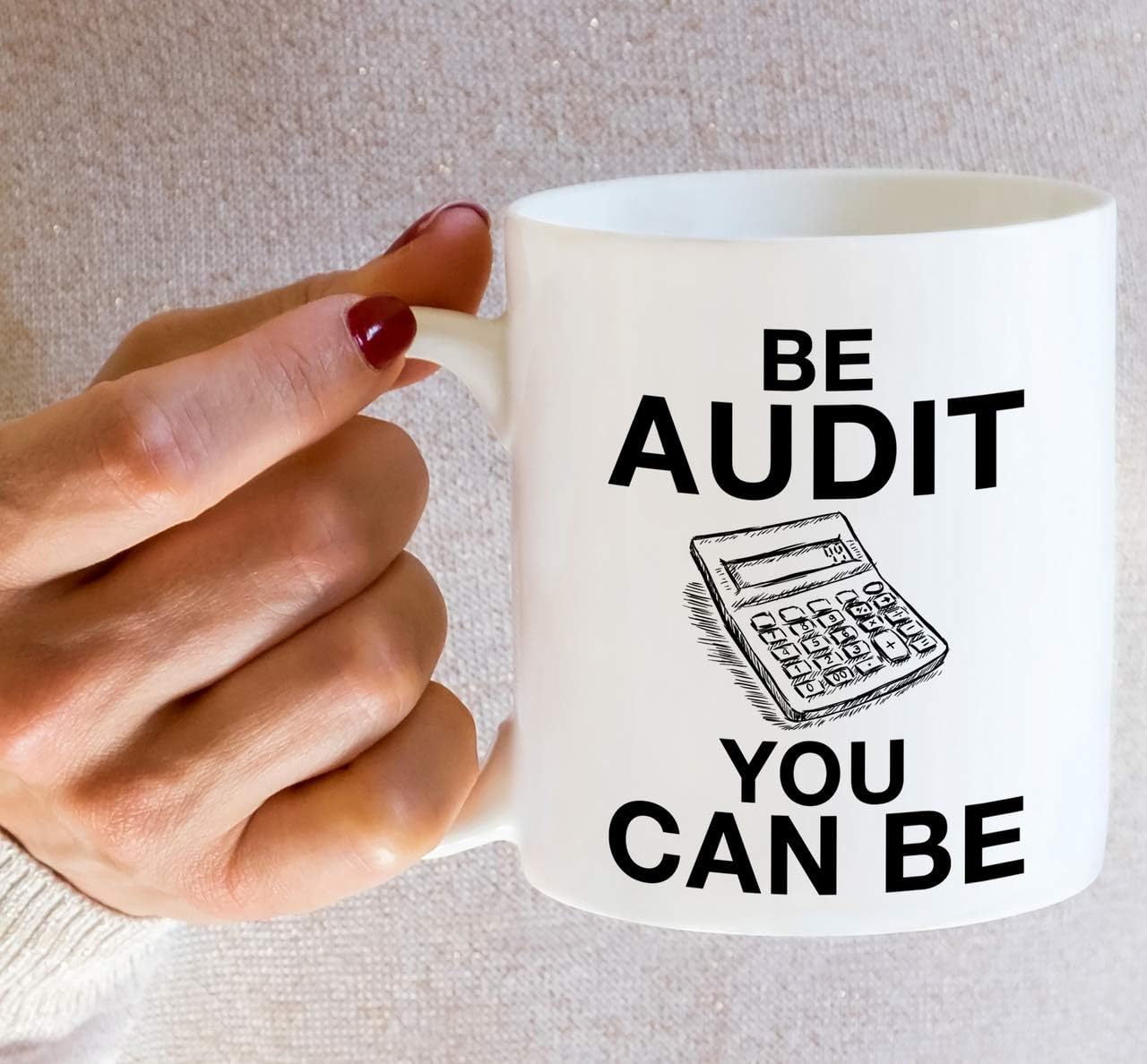 Retreez Funny Mug - Be Audit You Can Be Auditor Accountant Finance 11 Oz Ceramic Coffee Mugs - Funny, Sarcasm, Motivational, Inspirational, birthday gifts for friends, coworkers, siblings, dad or mom