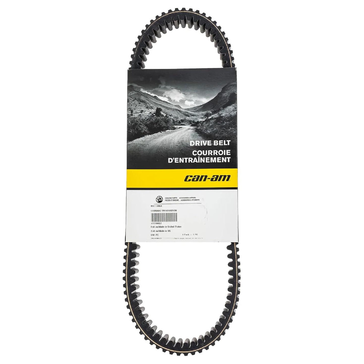Can-Am OEM 100% PBO Performance Drive Belt Maverick X3, 422280652