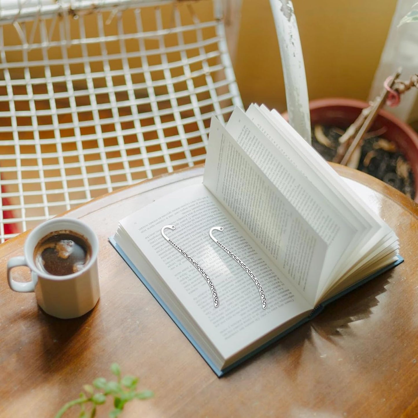 Metal Bookmarks, 30PCS Antique Vintage Silver Carved Hook Bookmarks with Loop, Book Marks for Reading Women Men, Unique Books Mark Gifts for Book Lovers, Jewelry Making Charms