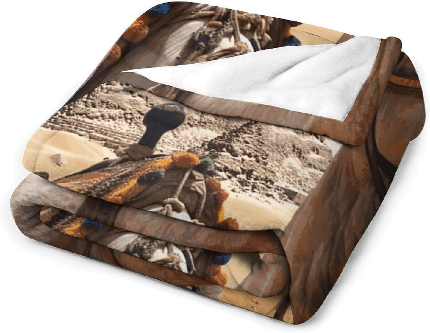 Pyramid Camel Blanket Super Soft Lightweight Throw Blanket Cute Cozy Warm Bed Blanket Decorative Fuzzy Blanket All-Season Home Decor Gift for Sofa Couch Living Room 50"*60"（130 * 150cm）