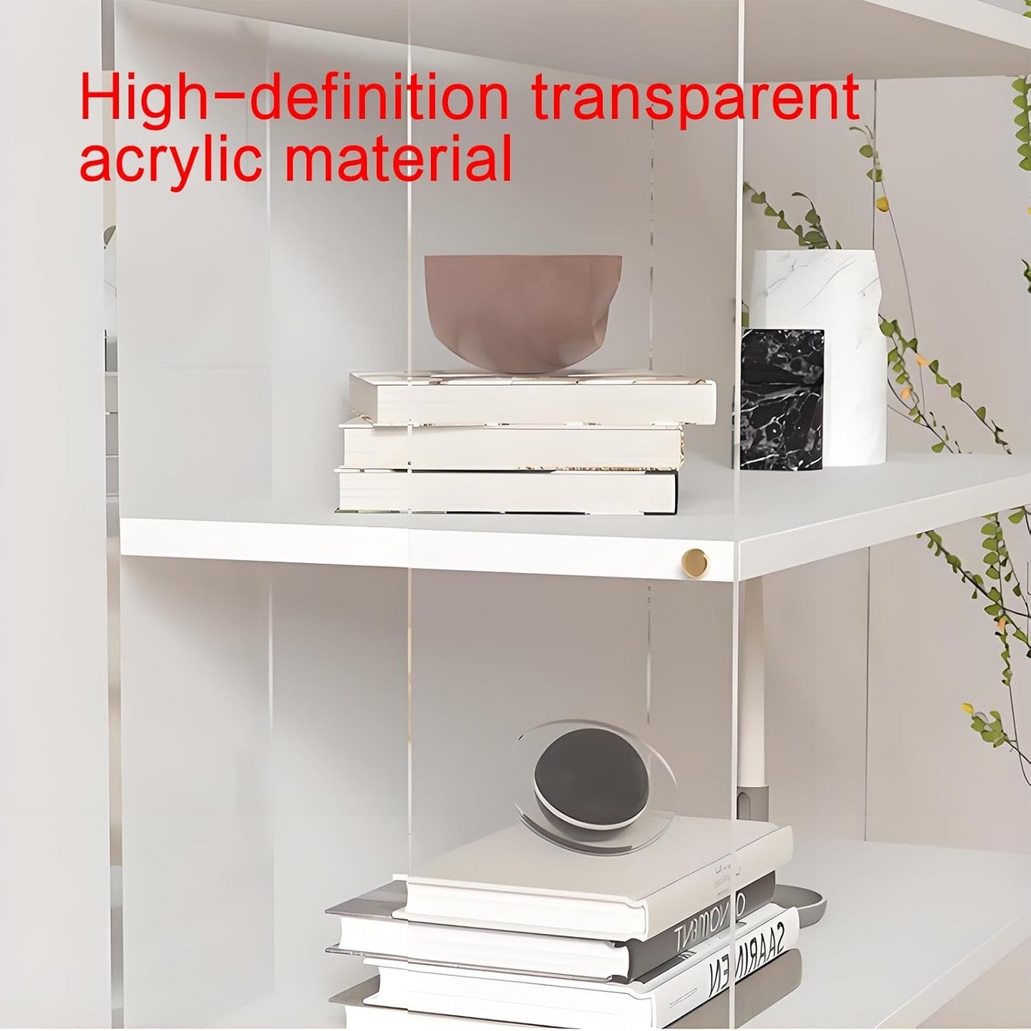 Bookshelf,rotating bookshelf,spinning bookshelf,rotating book shelf,revolving bookcase,Suitable fohorizontal bookshelfr study, living room corner, bedroom, living room, balcony, office(40x40x124cm/15.