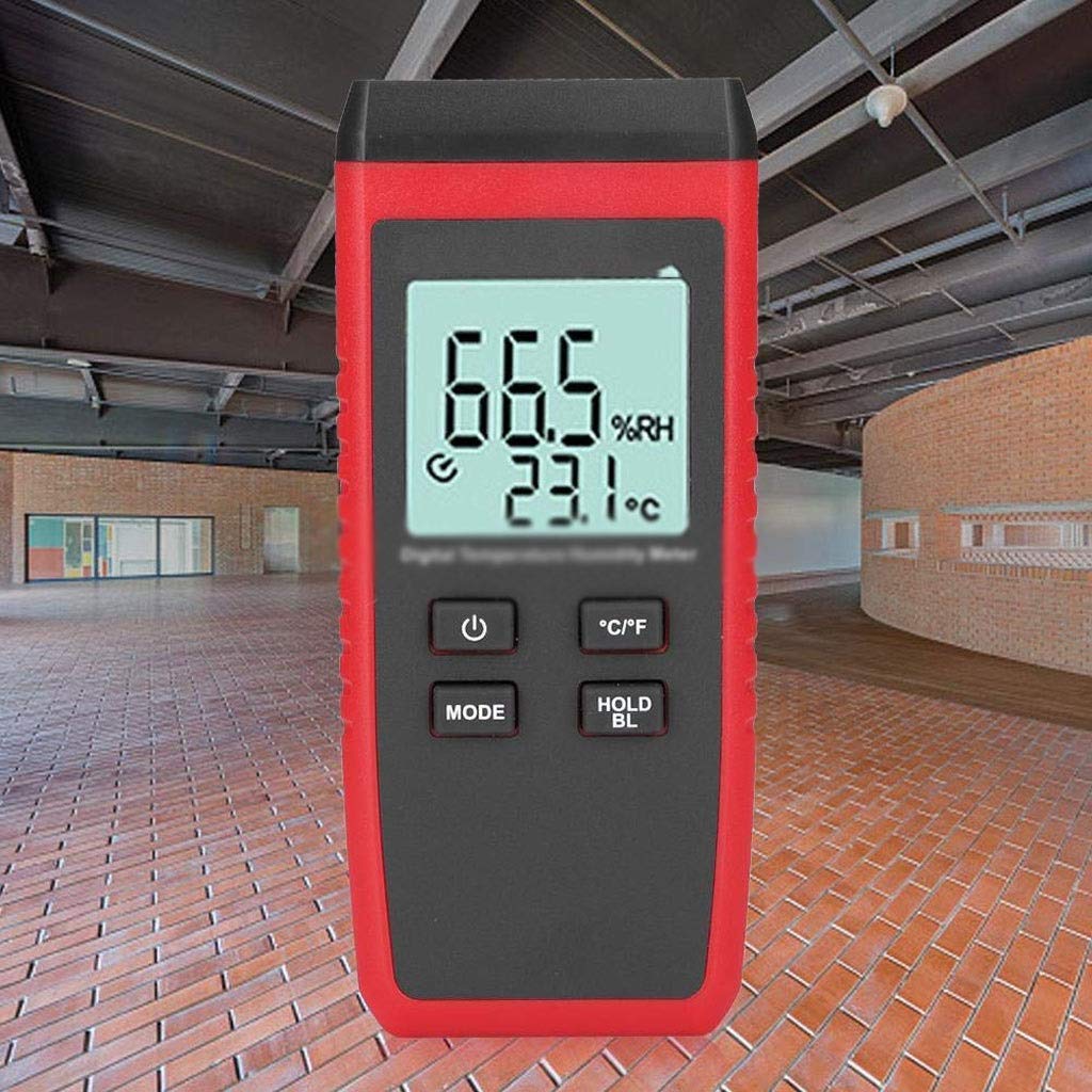 Room Thermometer - Precision Temperature and Humidity Meter Intelligent Industrial and