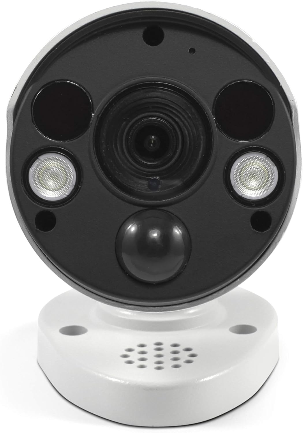 Swann Home Security Camera, POE Cat5e NVR 4K HD Video, Indoor or Outdoor Wired Surveillance CCTV, Color Night Vision, Heat Motion Detection, LED Lights, Metal Housing, Face Recognition, 2-Way Talk