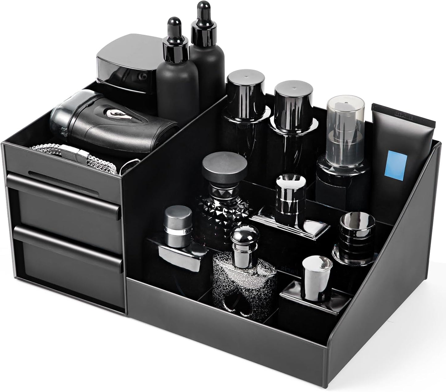 EXIN DECHEN Cologne Organizer for Men,Cologne Stand,Organizador de Perfumes,Estante Para Perfumes,Dresser Organizer Countertop,Mens Bedroom Essentials,Room Decor for Mens,Gifts for Men