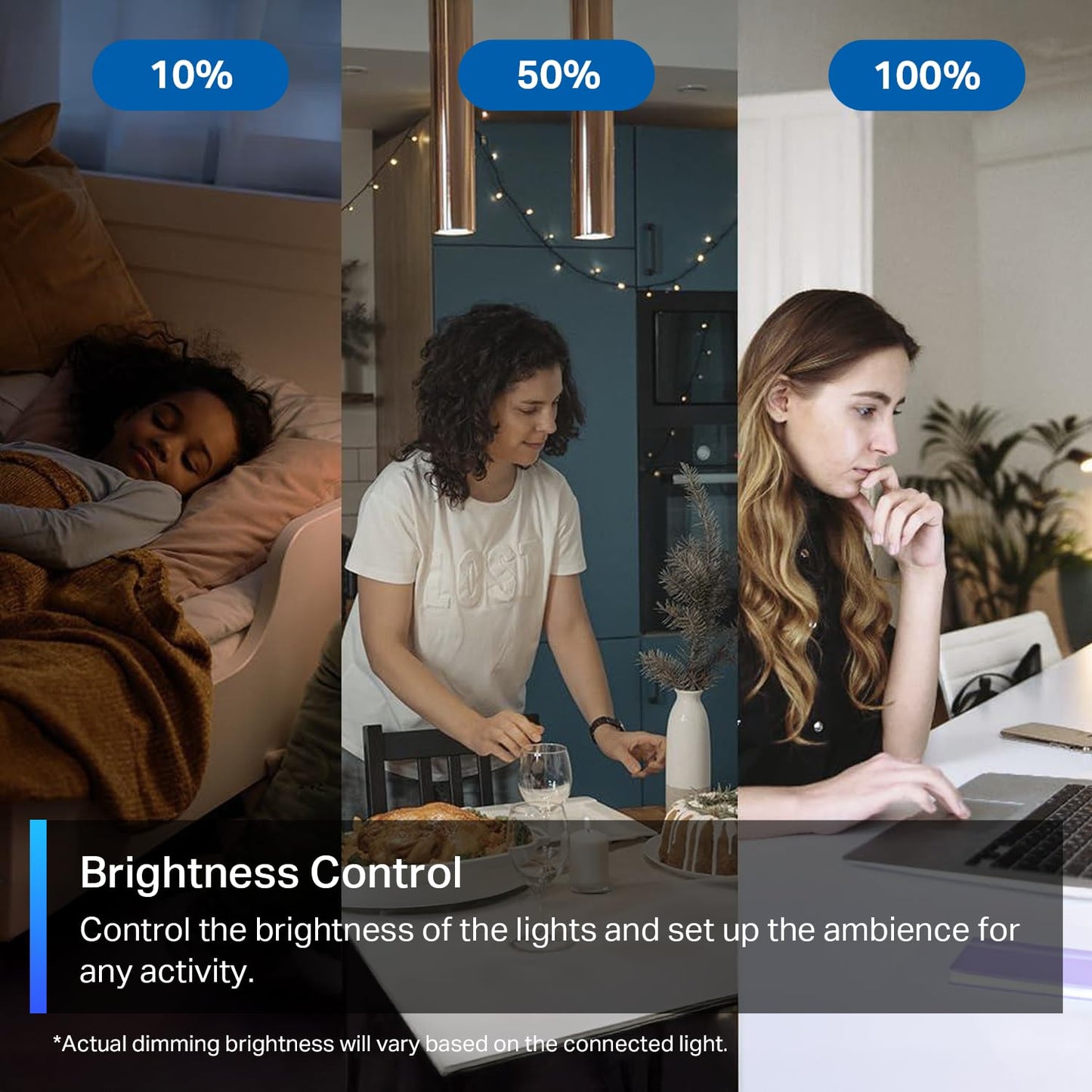 TP-Link Tapo Matter Smart Dimmer Switch: Voice Control w/Siri, Alexa & Google Assistant, UL Certified, Timer & Schedule, Easy Guided Install, Neutral Wire Required, Single Pole, Tapo S505D(2-Pack)