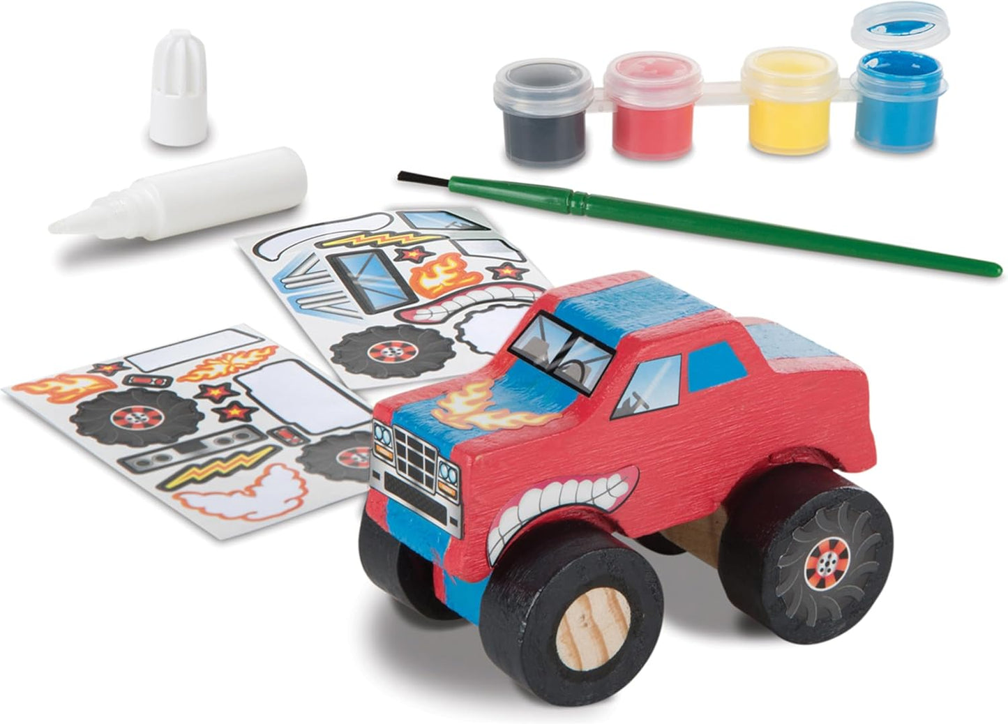 Melissa & Doug Created by Me! Monster Truck Wooden Craft Kit