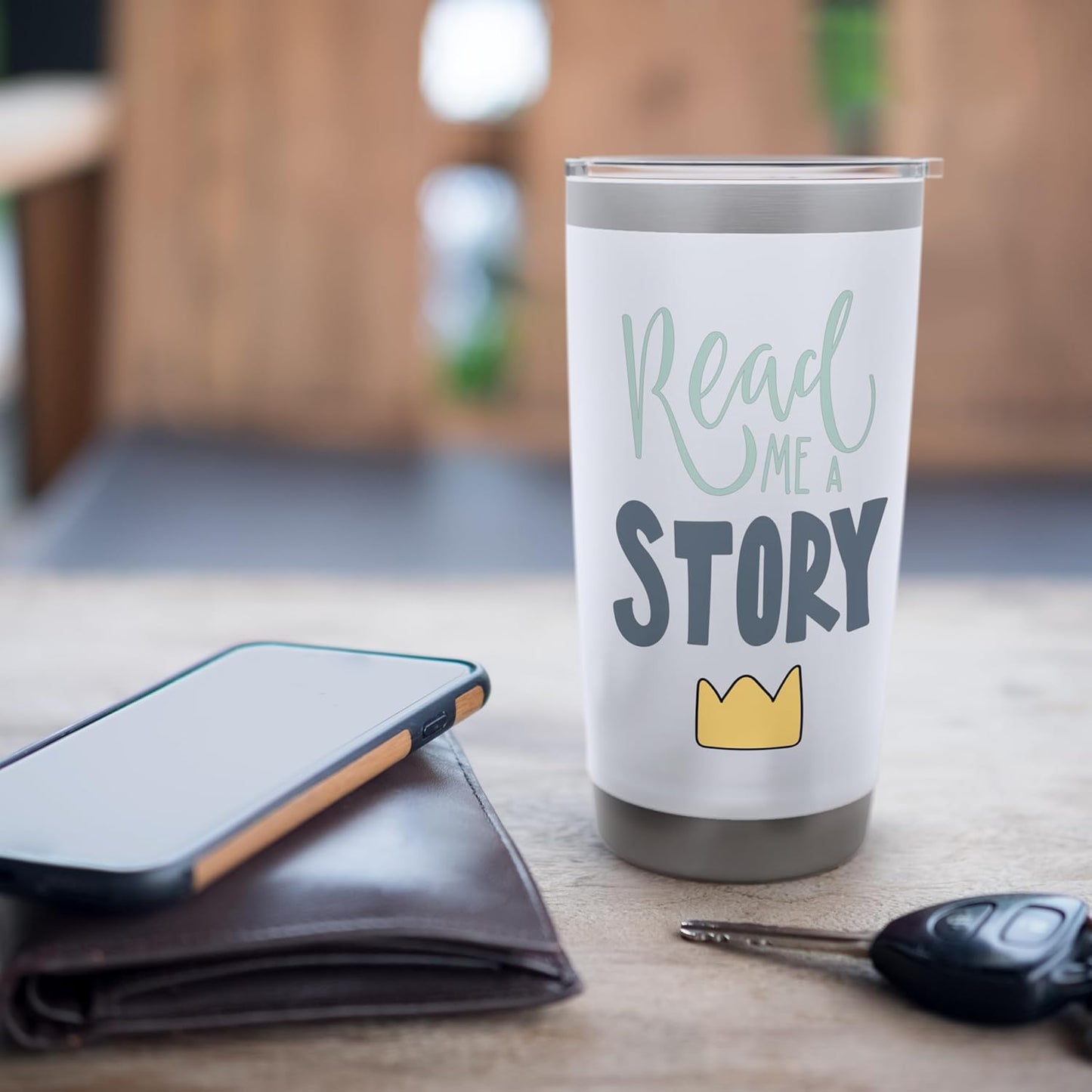 Read Me A Story Bedtime Moment For Kids And Parents Stainless Steel Insulated Tumbler