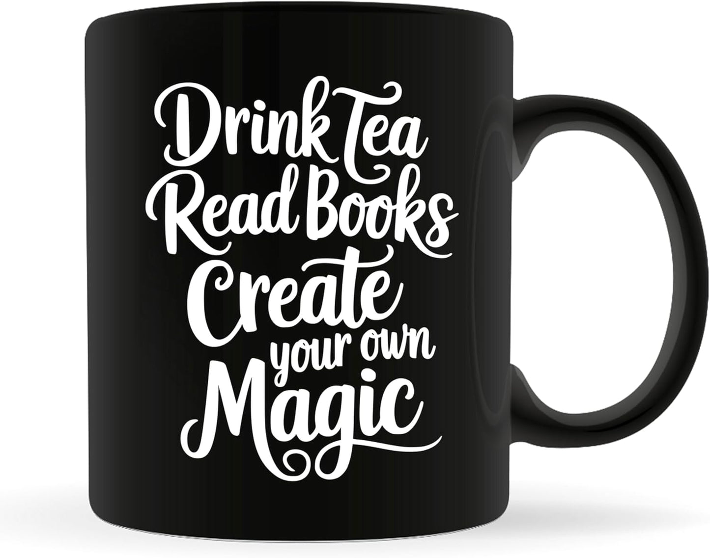 Book Lovers Coffee Mug 11oz Black -Tea - Gift for Book Club Bookworm Bookish Reading Nerdy Avid Readers Women