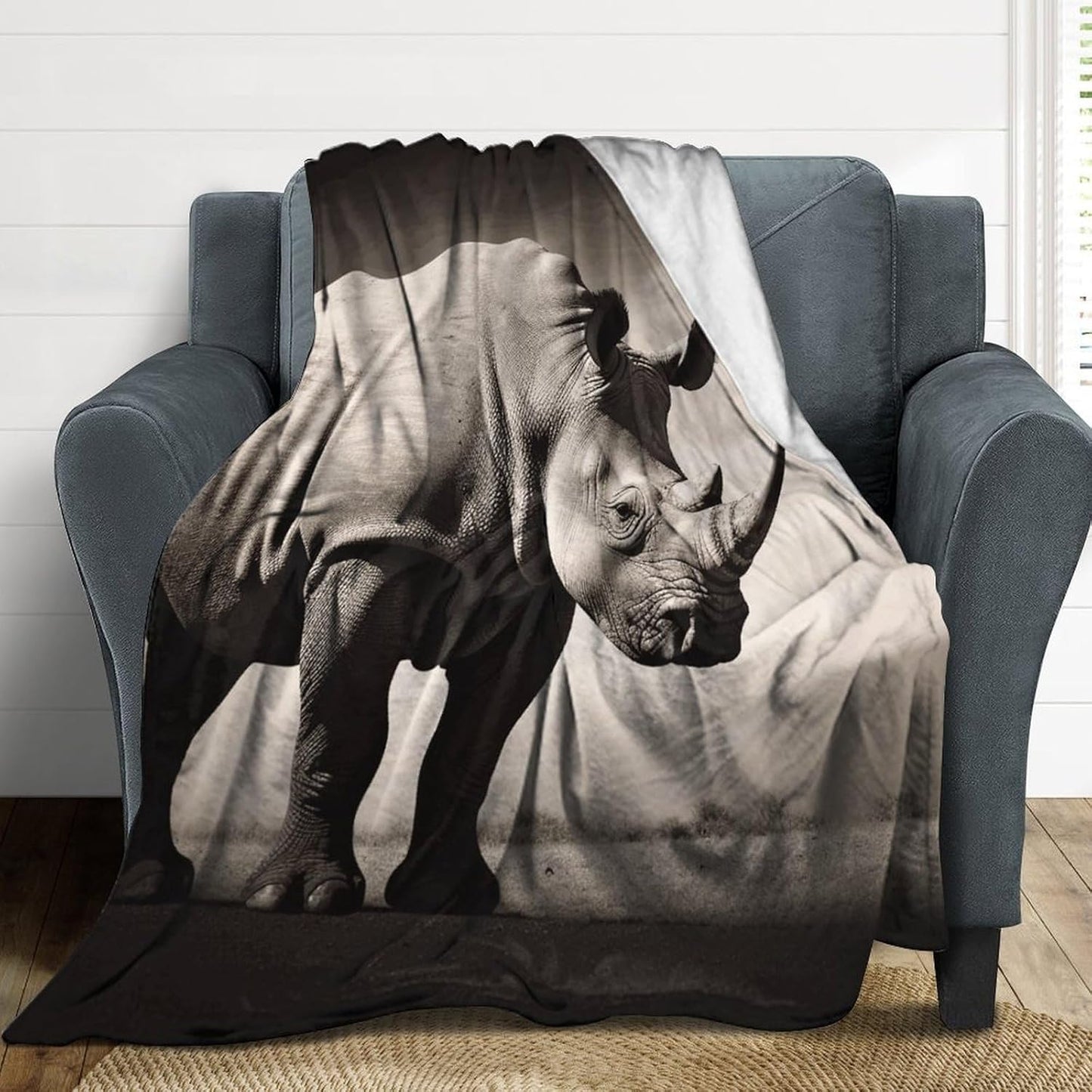 South Africa Animal Blanket Super Soft Lightweight Throw Blanket Cute Cozy Warm Bed Blanket Decorative Fuzzy Blanket All-Season Home Decor Gift for Sofa Couch Living Room 60"*80"（150 * 200cm）