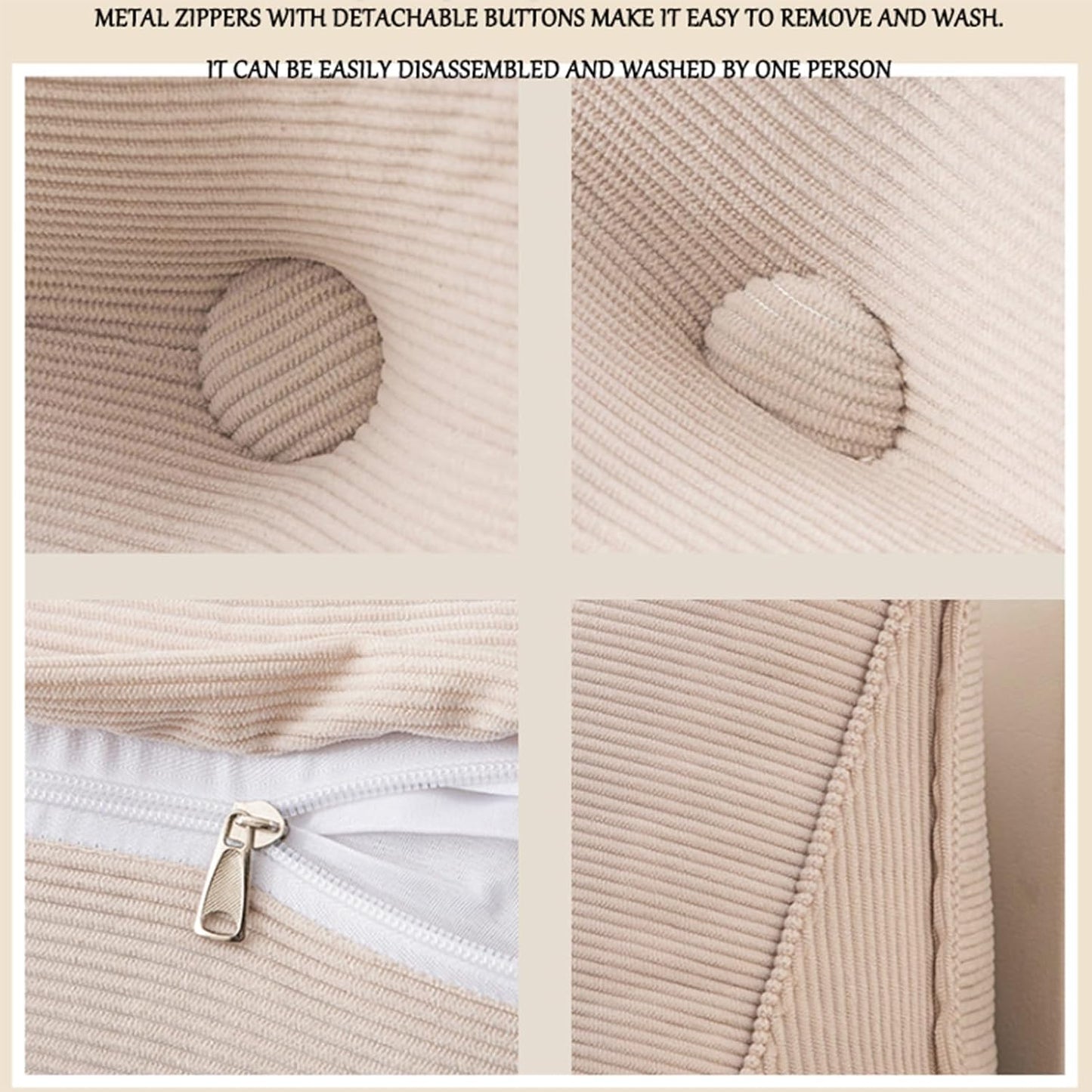 Headboard Wedge Pillow, Queen Headboard Pillow, Positioning Support Bed Rest Reading Pillows, Rest Pillow Large Bolster Cushion Headboard Backrest Wedge Pillow,C,100cm
