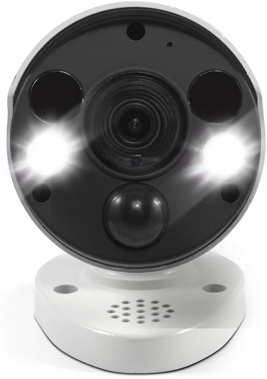 Swann Home Security Camera, POE Cat5e NVR 4K HD Video, Indoor or Outdoor Wired Surveillance CCTV, Color Night Vision, Heat Motion Detection, LED Lights, Metal Housing, Face Recognition, 2-Way Talk