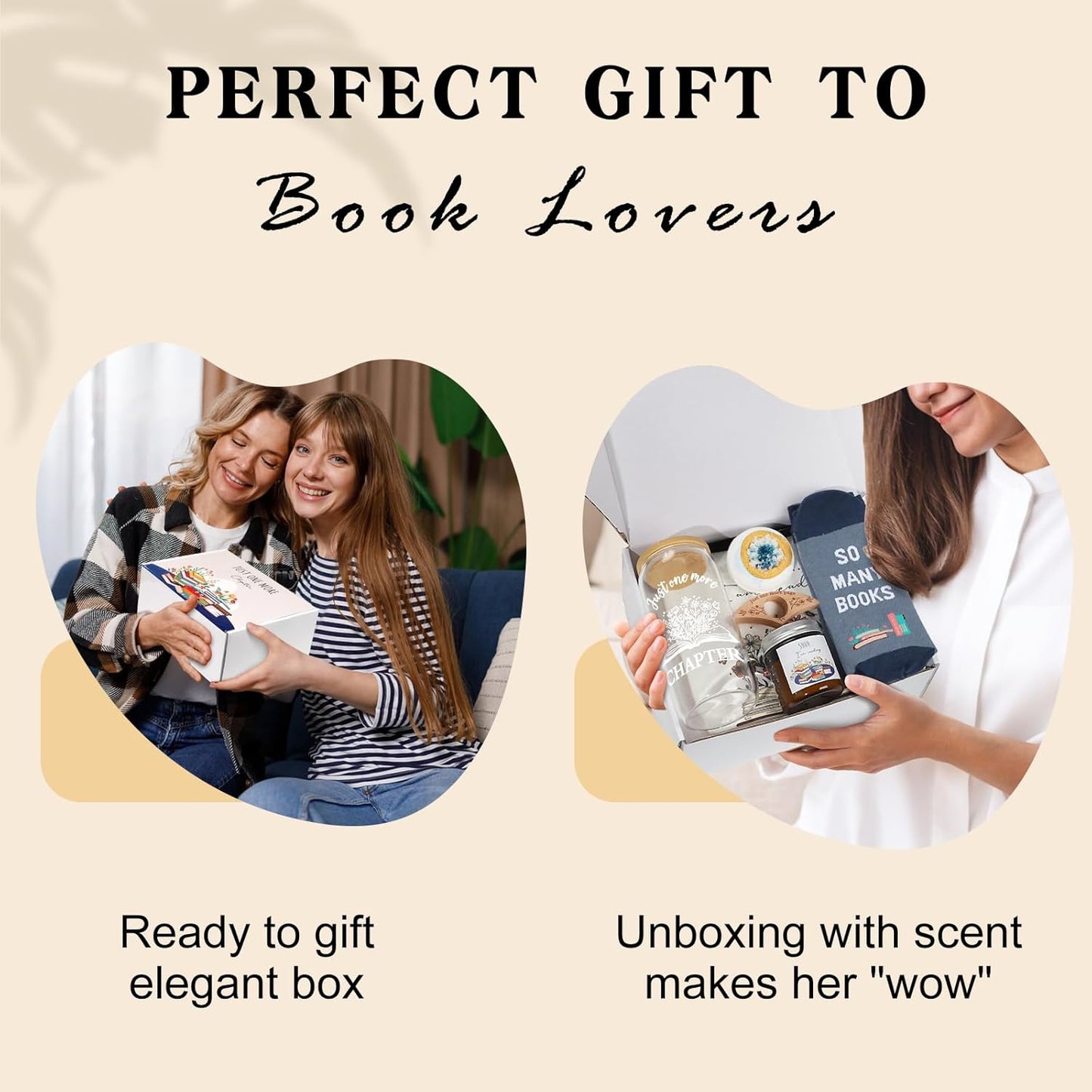 6 PCS Book Lovers Gifts for Women, Readers, Librarians, Bookworms - Birthday Presents for Reading Enthusiasts, Best Friend - Bookish Themed Items