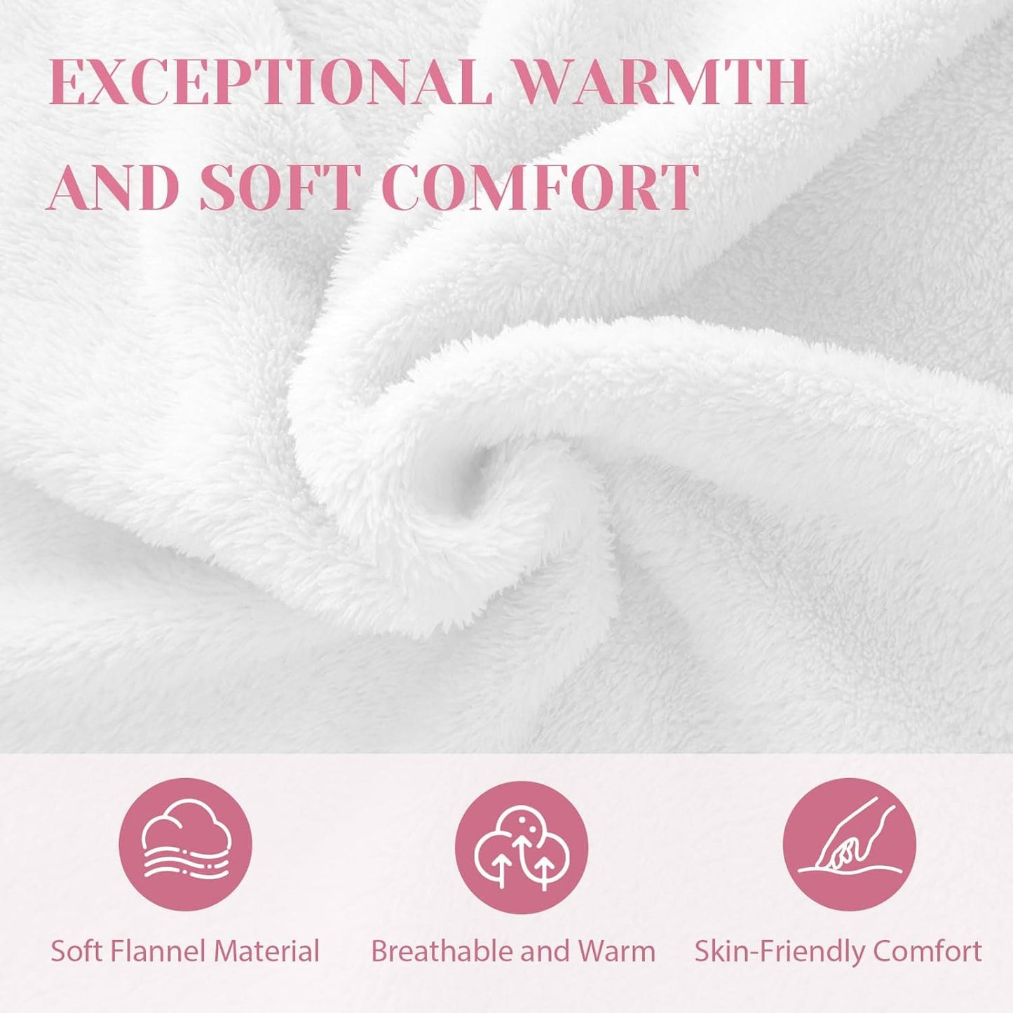 Wearable Blanket with Sleeves, Flannel Wearable Blanket for Women Girls Mom, Comfy Snuggy Wrap Throws for TV Sofa