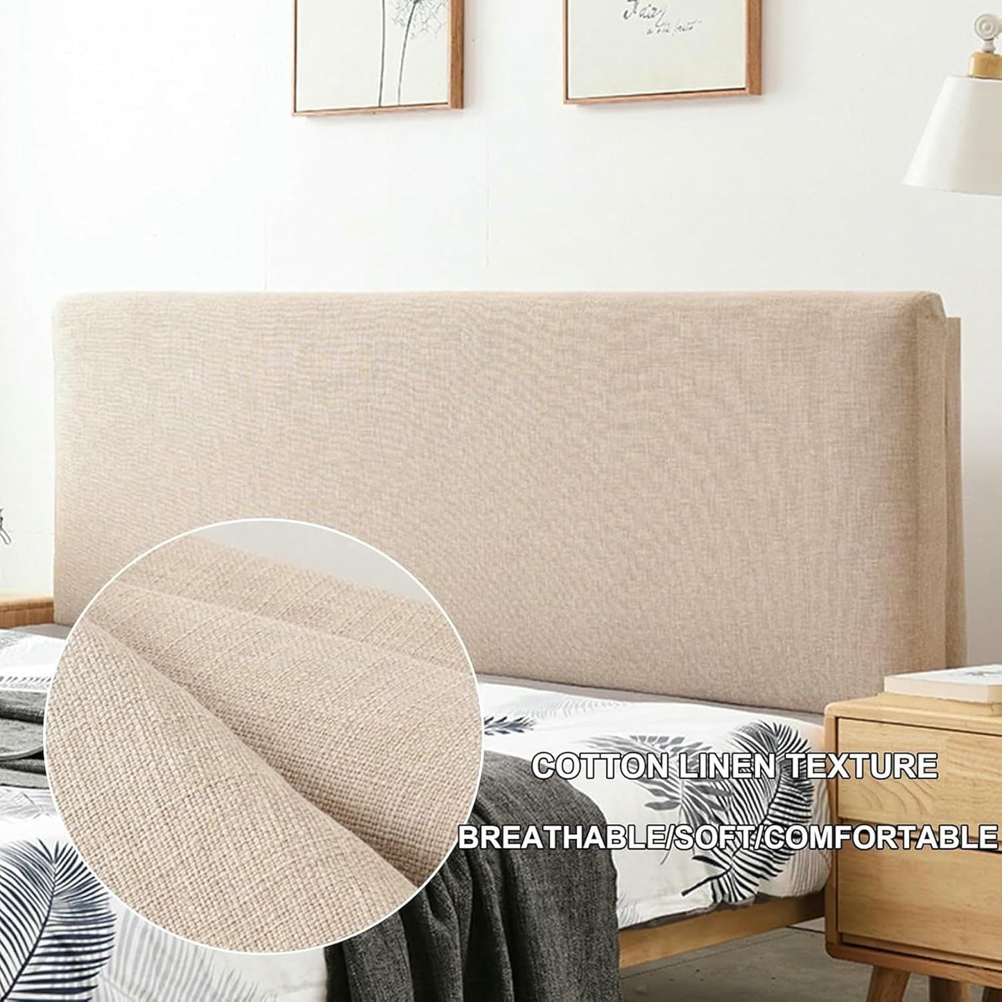 Blue,Paste/75x23x3In,Rectangle Pillow Linen Headboard Upholstered Large Bed Backrest,Solid Color Wedge Cushion Lumbar Support Pillow Sofa Bed Bunk Bed Bedside Pillow