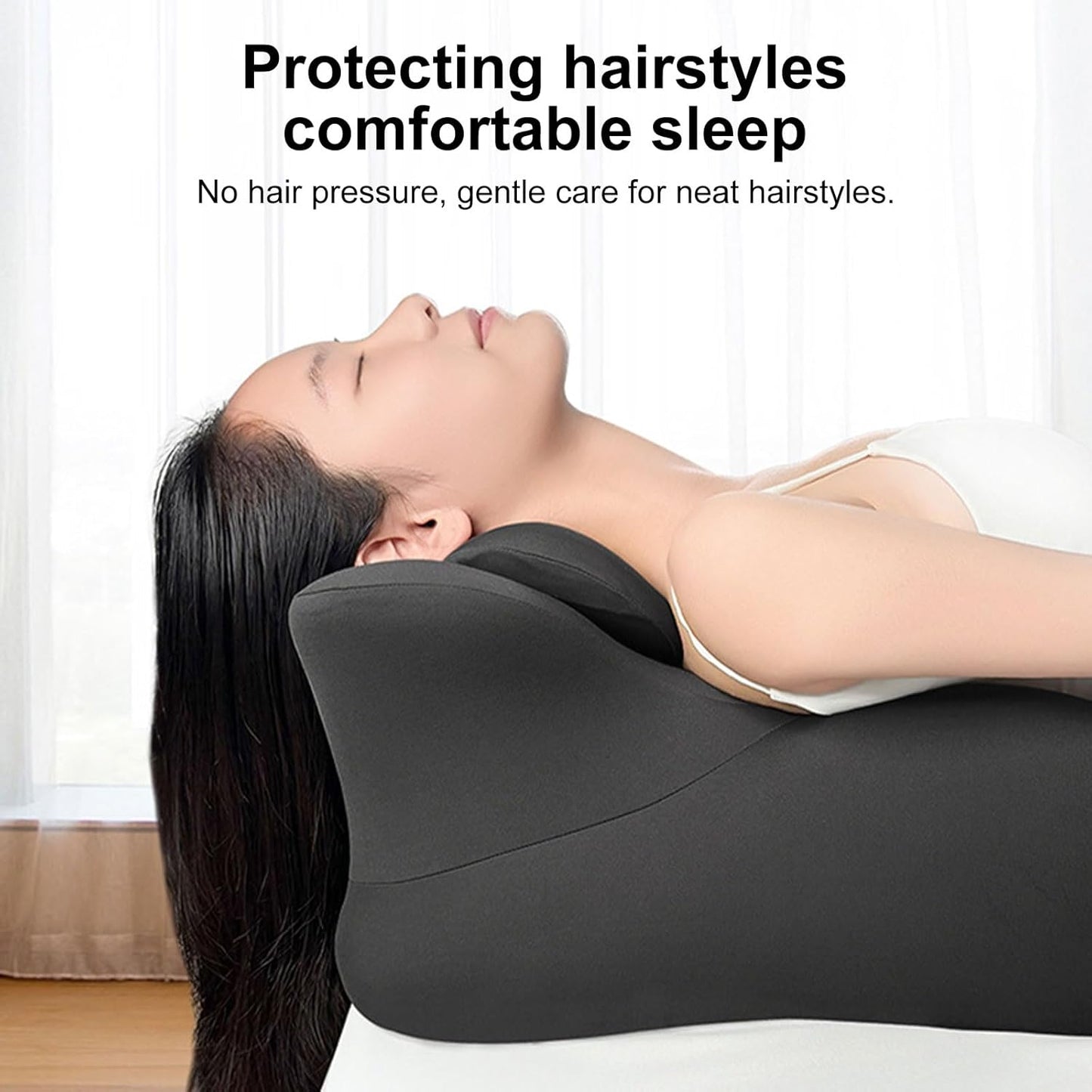 Ergonomic Contoured Support Pillow for Couples - Multi-Functional Memory Foam Cushion with 27° Angle Design, Back Support & Lounger Use