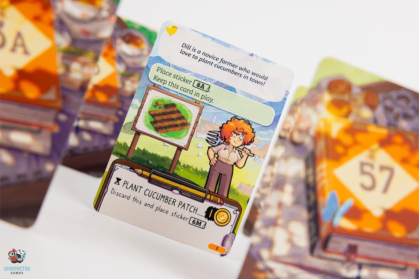 Asmodee Cozy Stickerville Board Game - Narrative Strategy Game of Village Building & Storytelling, Family-Friendly Fun for Kids & Adults, Ages 8+, 1-6 Players, 30 Minute Playtime