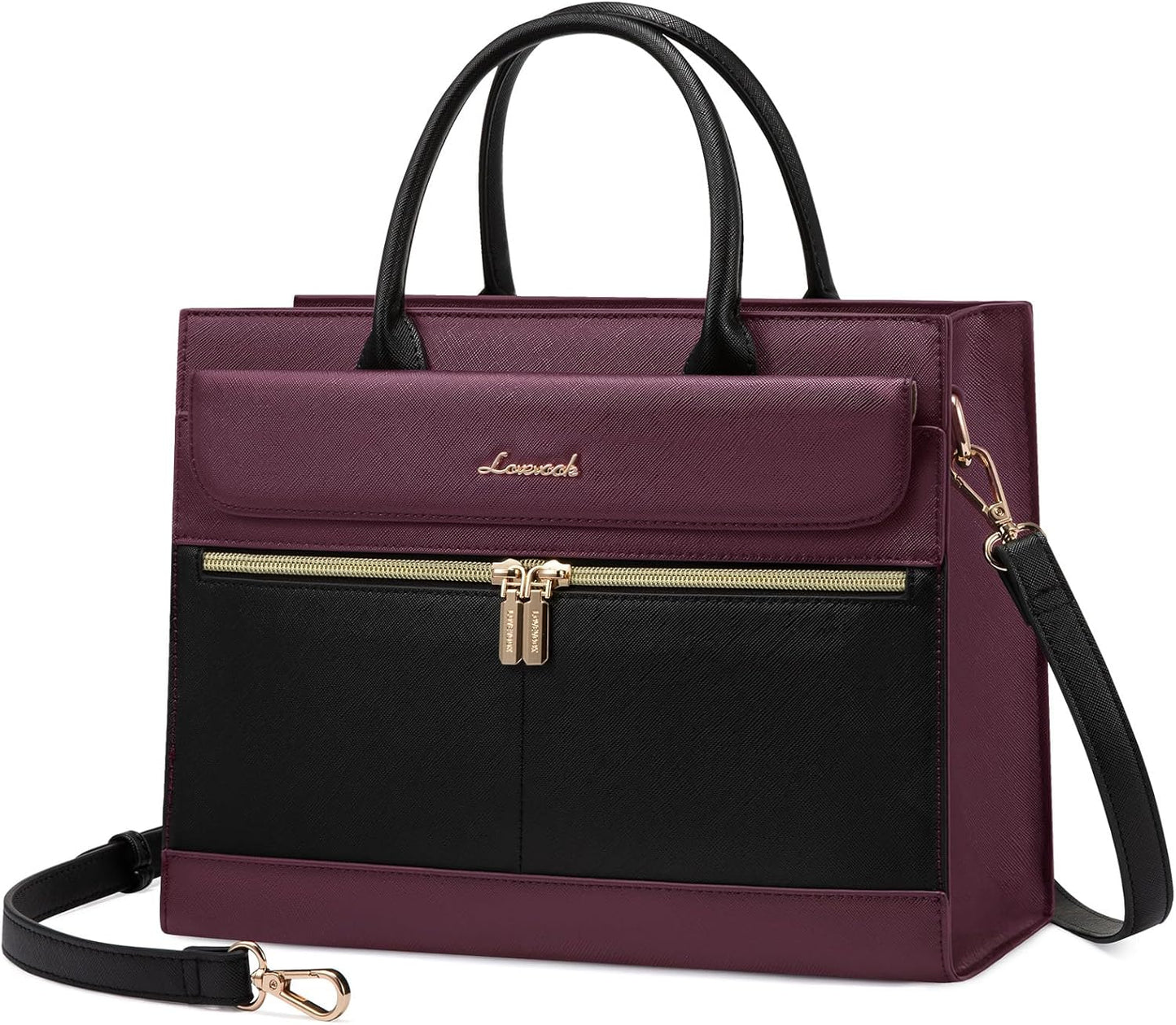 LOVEVOOK Purses and Handbags for Women,Leather Shoulder Bag Black Purse Tote,Satchel Crossbody Bags Top Handle for Ladies