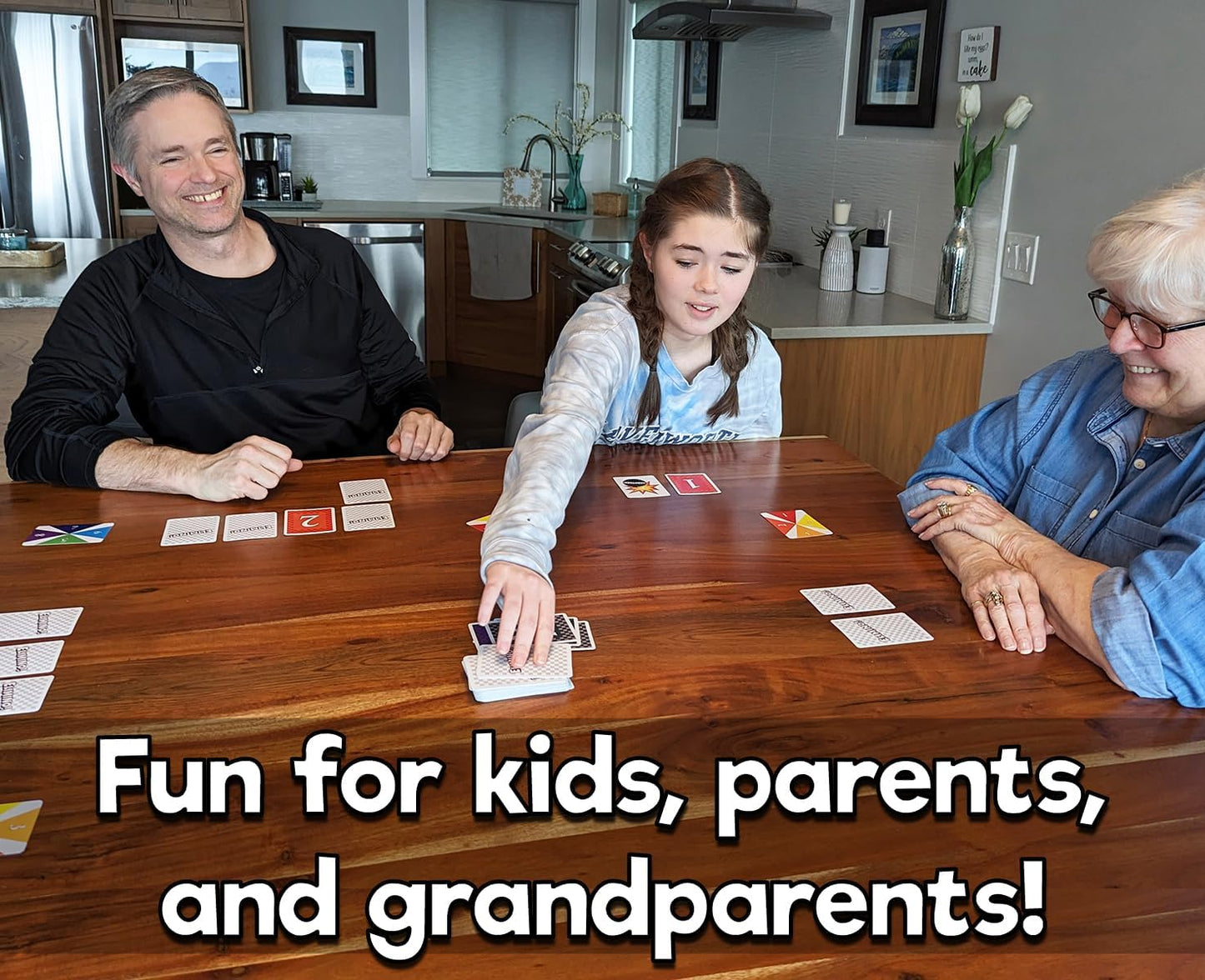 Elimino Family Card Game – Fast & Simple Gameplay That Brings Everyone Together | Easy to Learn, Ages 7+, Great for Kids, Parents & Grandparents