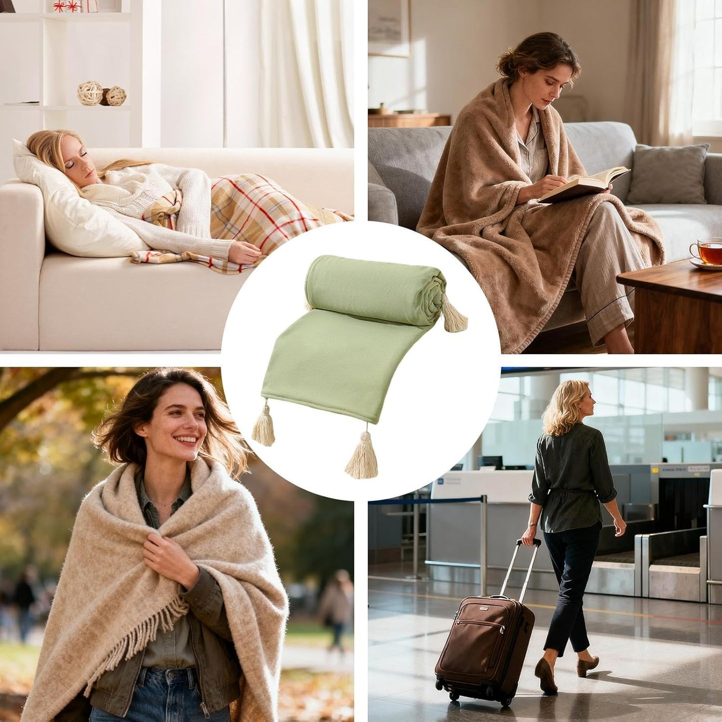 Heated Shawl - 3-Speed Body Warmer Heating Electric, Heated Wraps for Women with Adjustable Comfort, Winter Accessory, Portable Blanket for Office Home and Travel Camping Outdoor