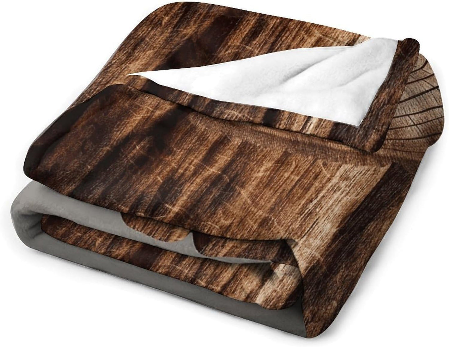 Stump of Oak Tree Blanket Super Soft Lightweight Throw Blanket Cute Cozy Warm Bed Blanket Decorative Fuzzy Blanket All-Season Home Decor Gift for Sofa Couch Living Room 60"*80"（150 * 200cm）