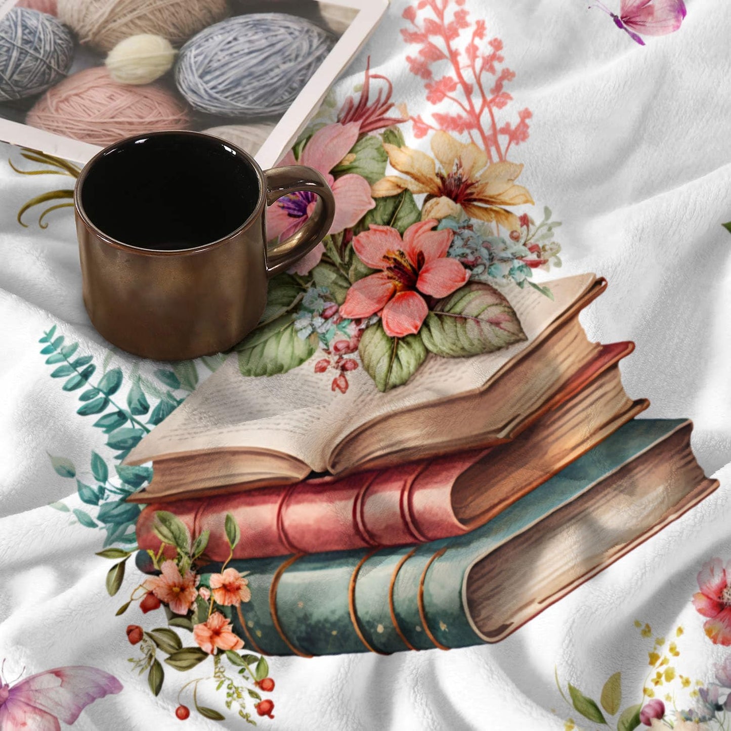 Book Lovers Blanket for Book Lovers,Super Soft Throw Blanket for Girl Gift Ideas