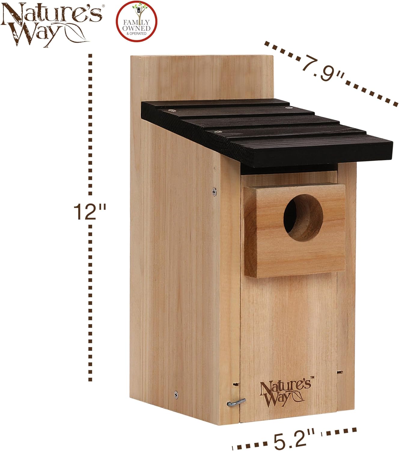Wild Wings WWCH3 Cedar Blue Bird Box House