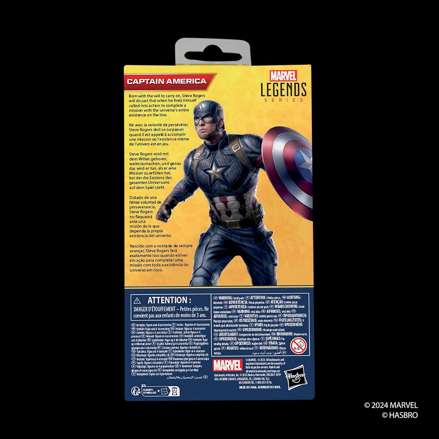 Marvel Legends Series Captain America, Avengers: Endgame Collectible 6 Inch Action Figure