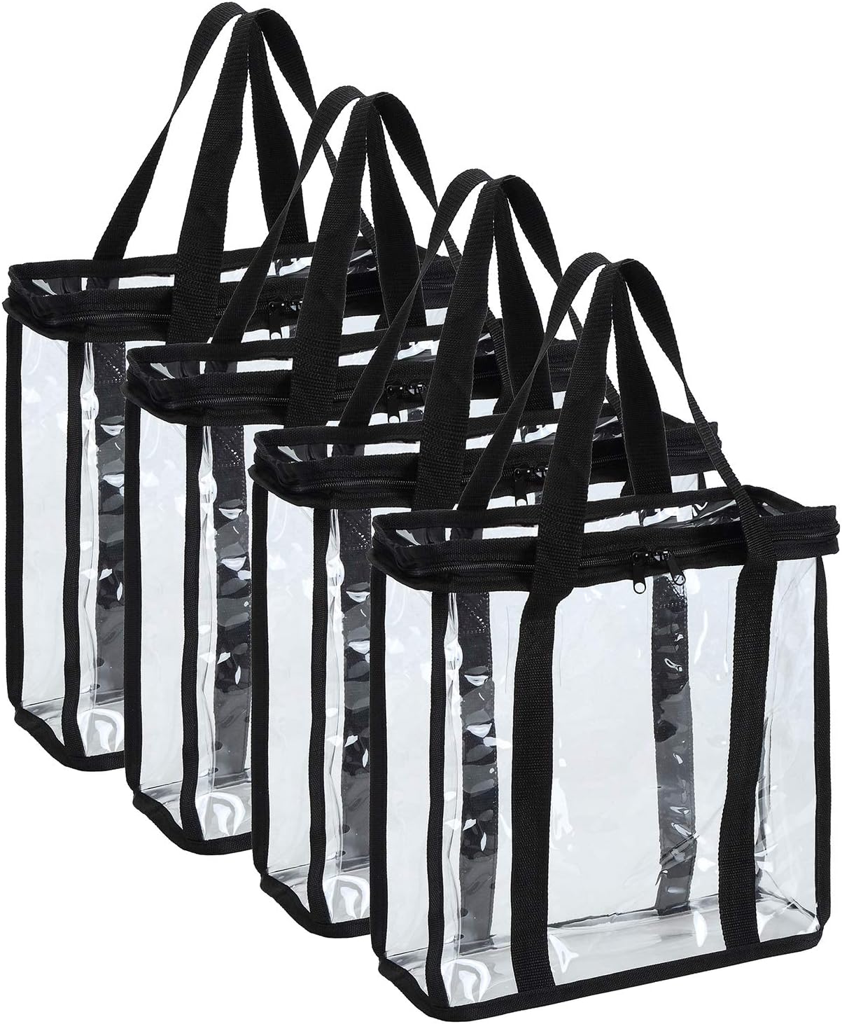 Fasmov Set of 4 Vinyl Record Storage Bags Hold up to 144 Albums (36 Each Bag)