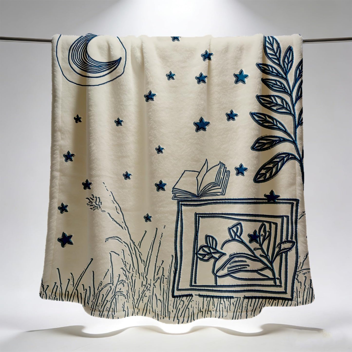 Book Lovers Gifts for Women Men, Flannel Soft Reading Blanket for Women Readers Birthday Christmas Graduation Gift - 50x40 inches