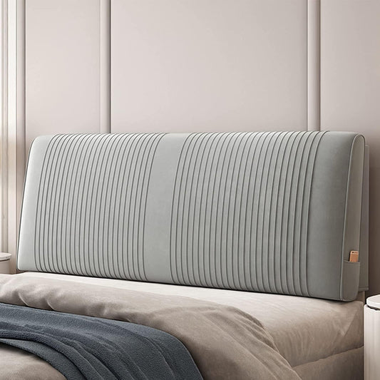 Headboard Cushion Rest Reading Wedge Pillows Bed Support Bolster Upholstered Headboard Backrest Positioning Lumbar Neck Pillow(Size:No headboard 47.2"/120cm,Color:A)
