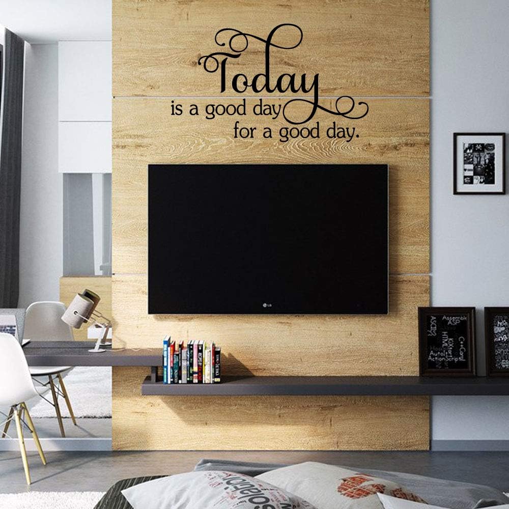 Today is A Good Day for A Good Day Vinyl Wall Decal Positive Quotes Lettering Words Décor Inspirational Art Letters