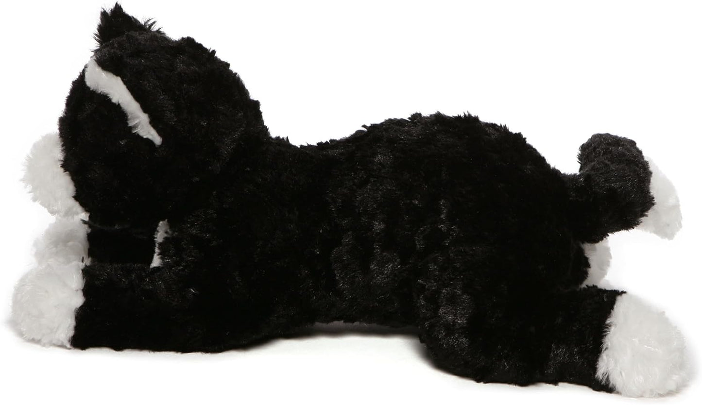 GUND Sebastian Tuxedo Kitten Plush Toy, Premium Cat Stuffed Animal for Ages 1 and Up, Black/White, 14”