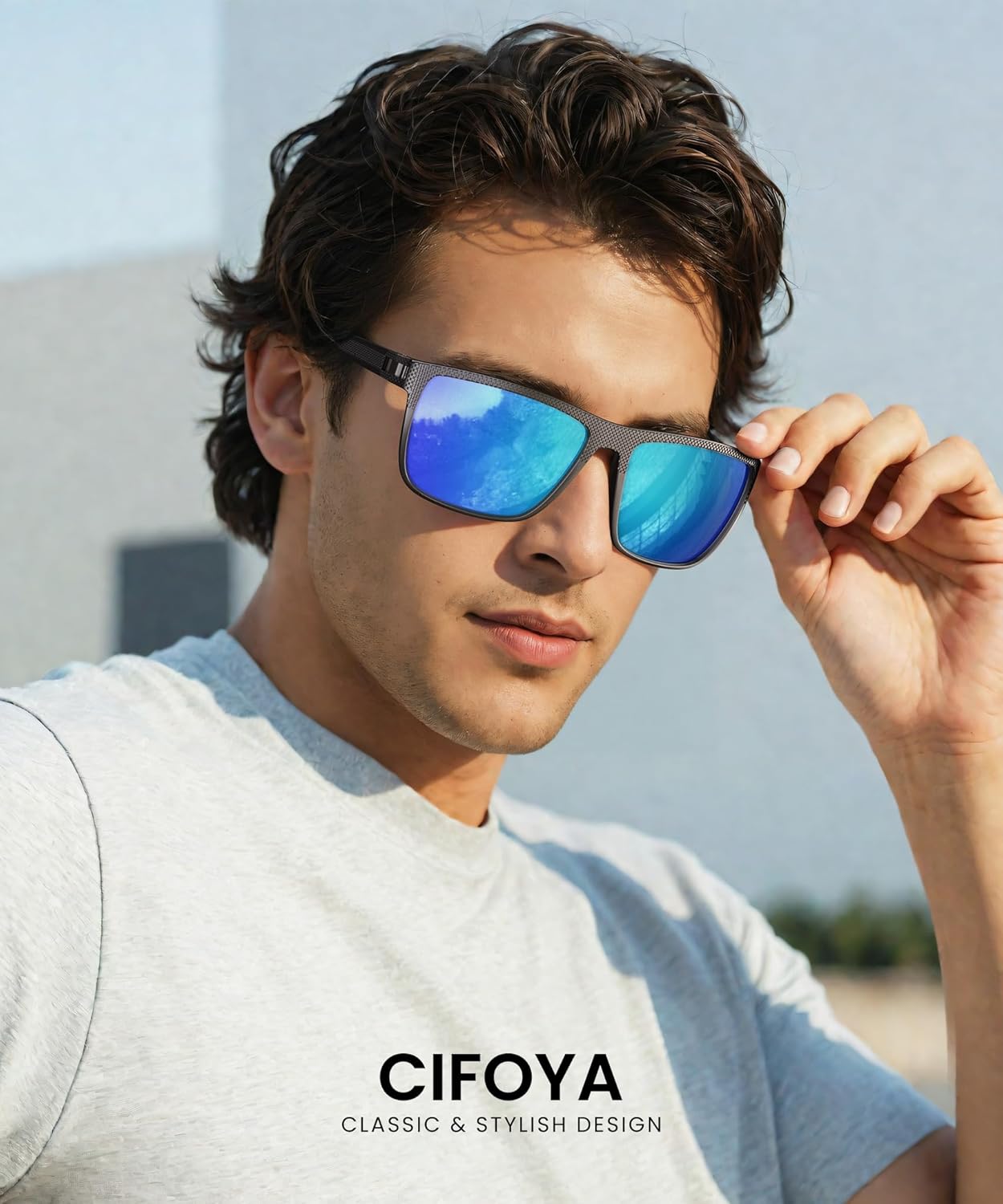 Sunglasses-Men Polarized Mens Sunglasses: Classic Women Sun Glasses UV Protection for Fishing Driving Golf 5PACK