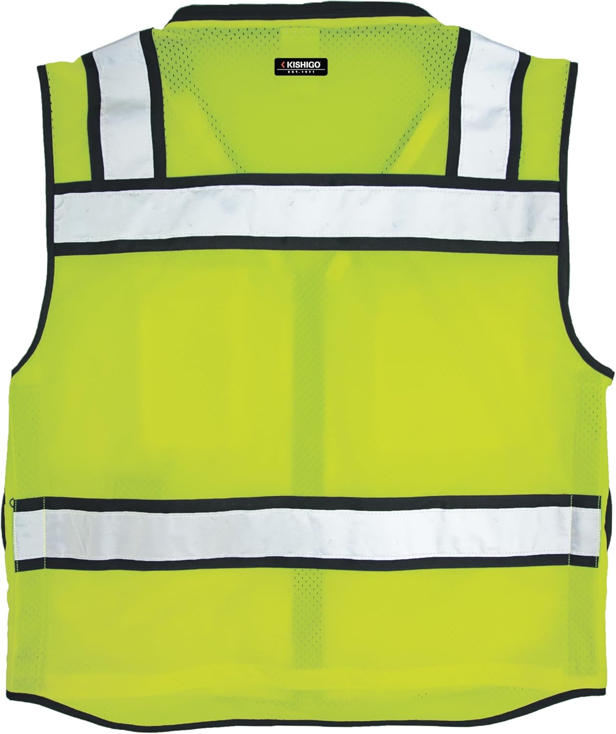 Kishigo Unisex High Visibility Reflective High Performance Surveyors Vest S5004