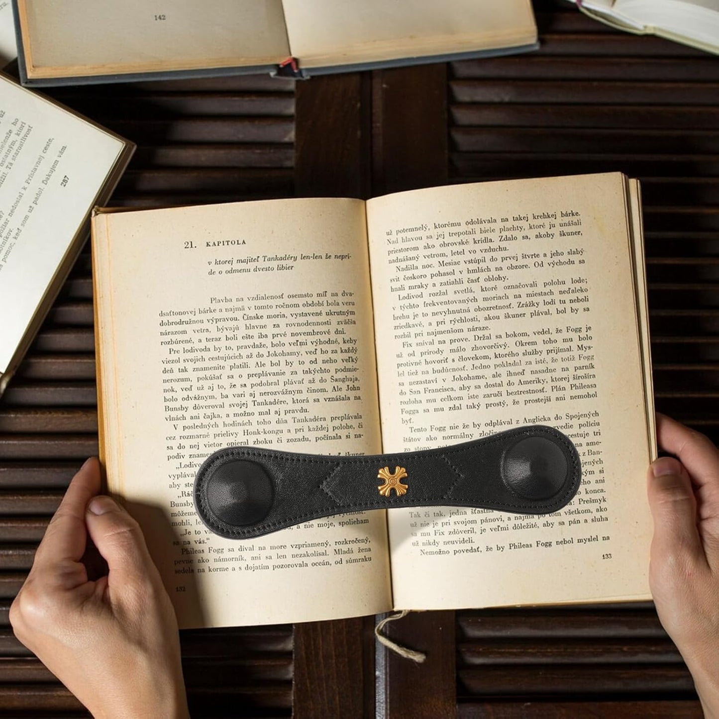 Book Weight Holder Page Open Weighted Black Magnetic Cat Bookmarks Reading Accessories Office Desk Decor Executive Gift for Writer Reader (02Bookmark Page Holder + Bookmark)