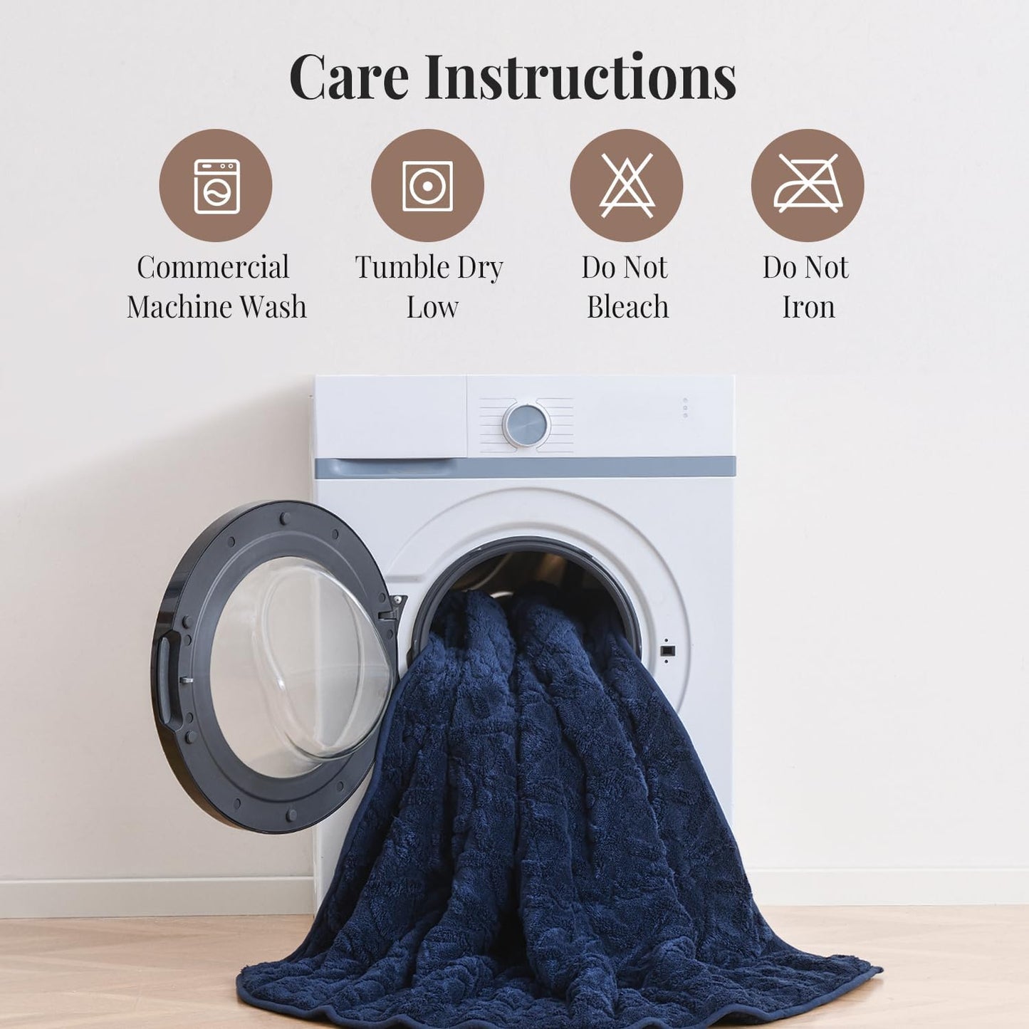 Topblan Weighted Blanket for Adults, 60" x 80" 20lbs, Soft Sherpa Queen Size Heavy Blanket with 3D Jacquard Flannel Fleece Weighted Blankets for Couch and Bed