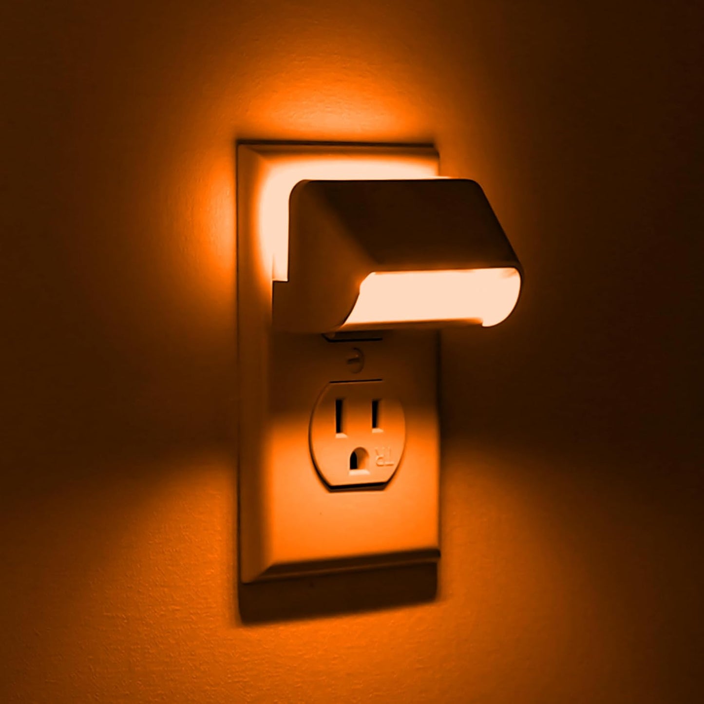 myCozyLite Amber Night Light Plug in, Dual Light Modes Adjustable, Dusk to Dawn Sensor, Automatic ON Off, 2 Pack Night Lights Plug into Wall for Bedroom, Bathroom, Kitchen, Hallway, Stairway