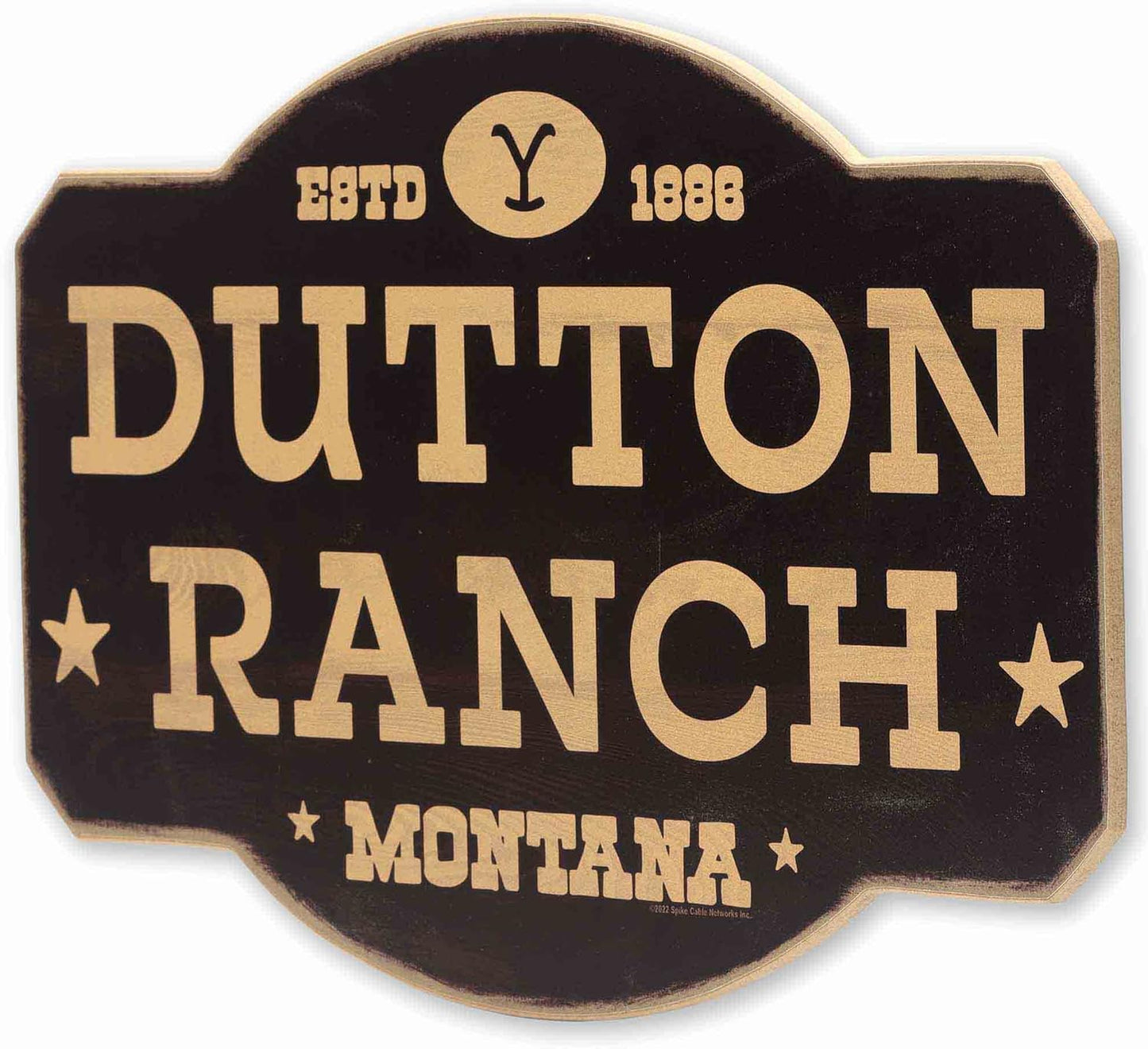 Yellowstone TV Show Dutton Ranch Wood Wall Decor - Yellowstone Dutton Ranch Sign for Home Decorating