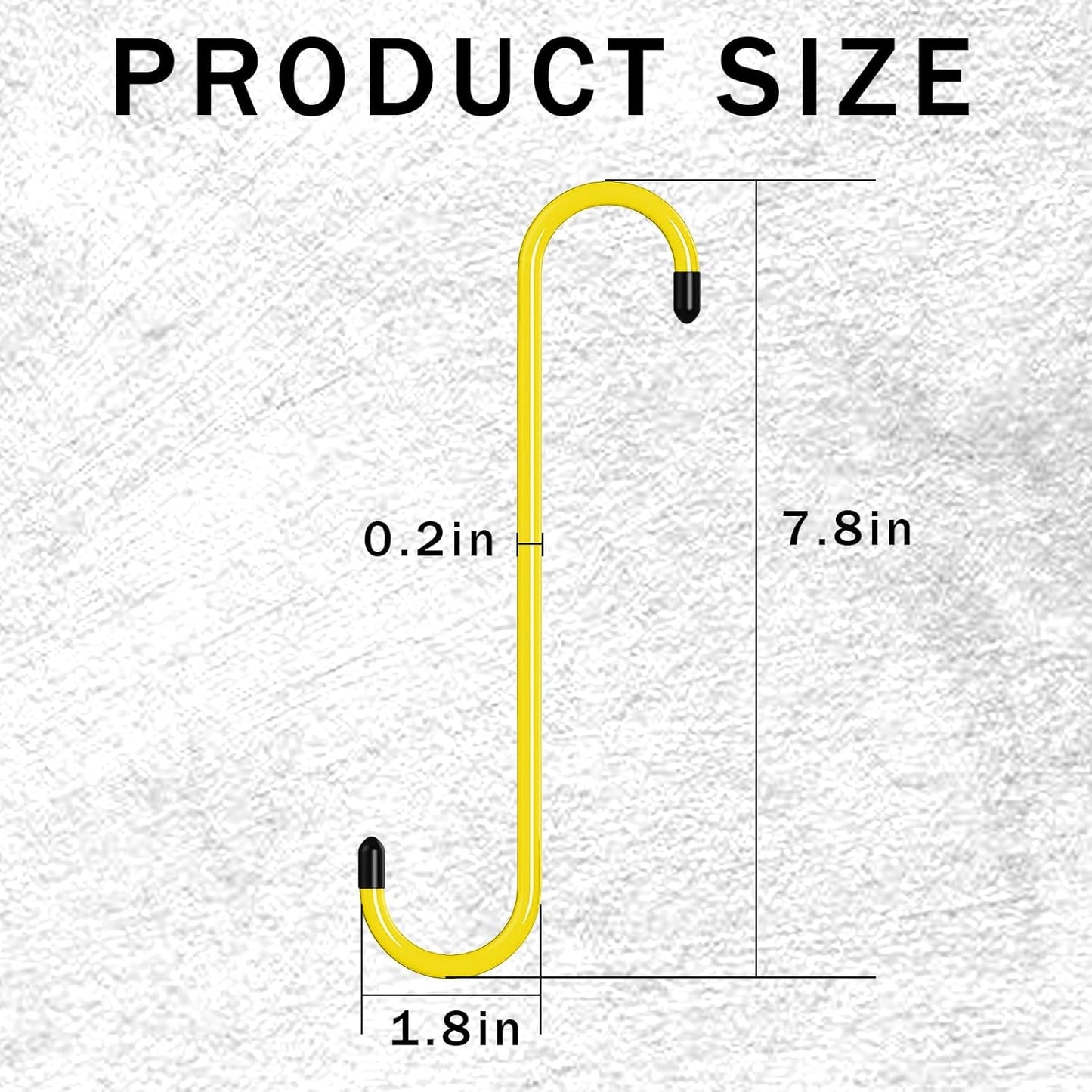 2PCS Brake Caliper Hanger Compression Mechanic Tool with Rubber Tips, Durable Steel, Rust-Proof Automotive Tools for Braking, Axle, Suspension, Herramientas para Extensión de Frenos