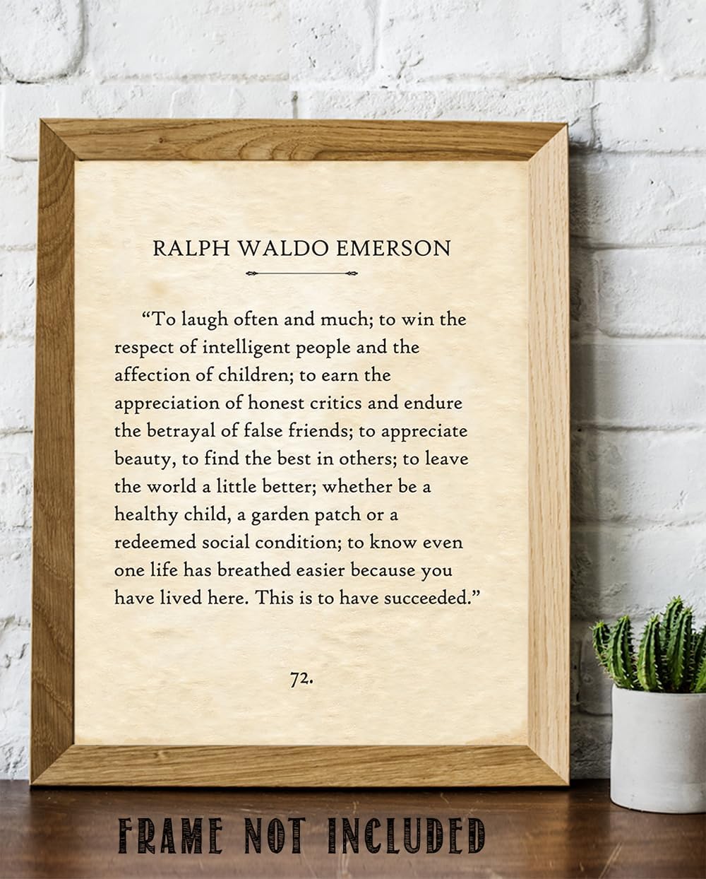 Inspirational Quote Vintage Book Page Style Wall Art Motivational Typography Print for Home Office Study Classroom Library Reading Nook Literary Decor Positive Daily Reminder 11x14 Unframed Poster