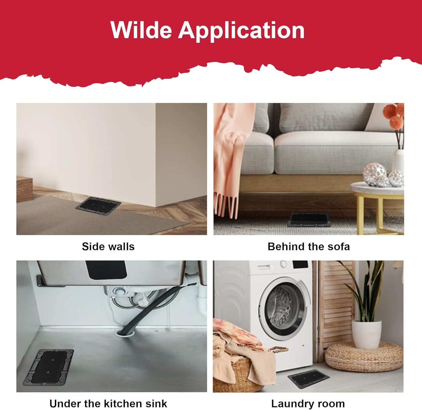 Glue Mouse Traps Indoor for Home -12 Pack Sticky MouseTraps Indoor for Safe Home Pest Control. Pre-Scented, Non-Toxic Glue Boards for Mice, Mouse & & Insects. Easy to Use